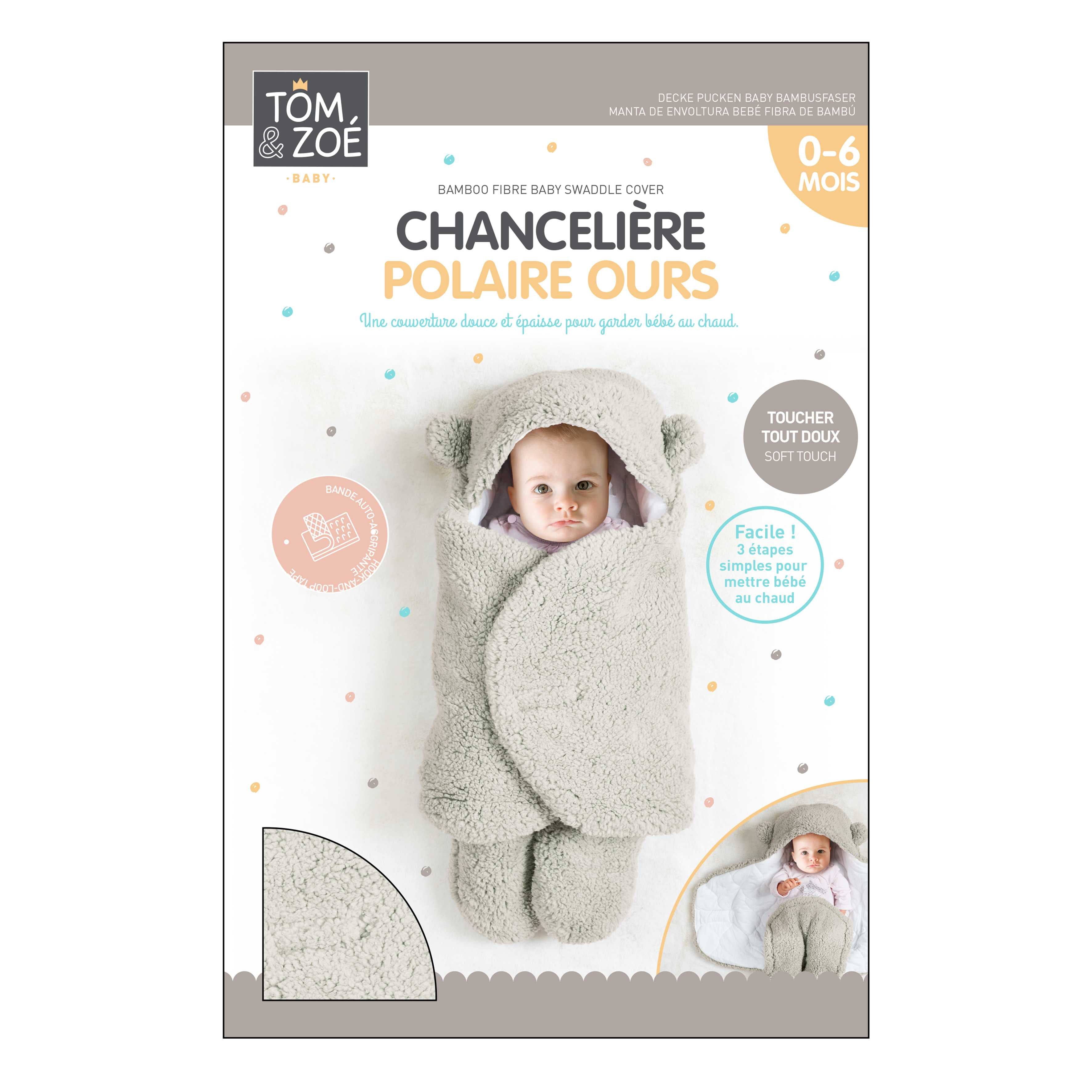 CHANCELIERE POLAIRE OURSON 0 6MOIS