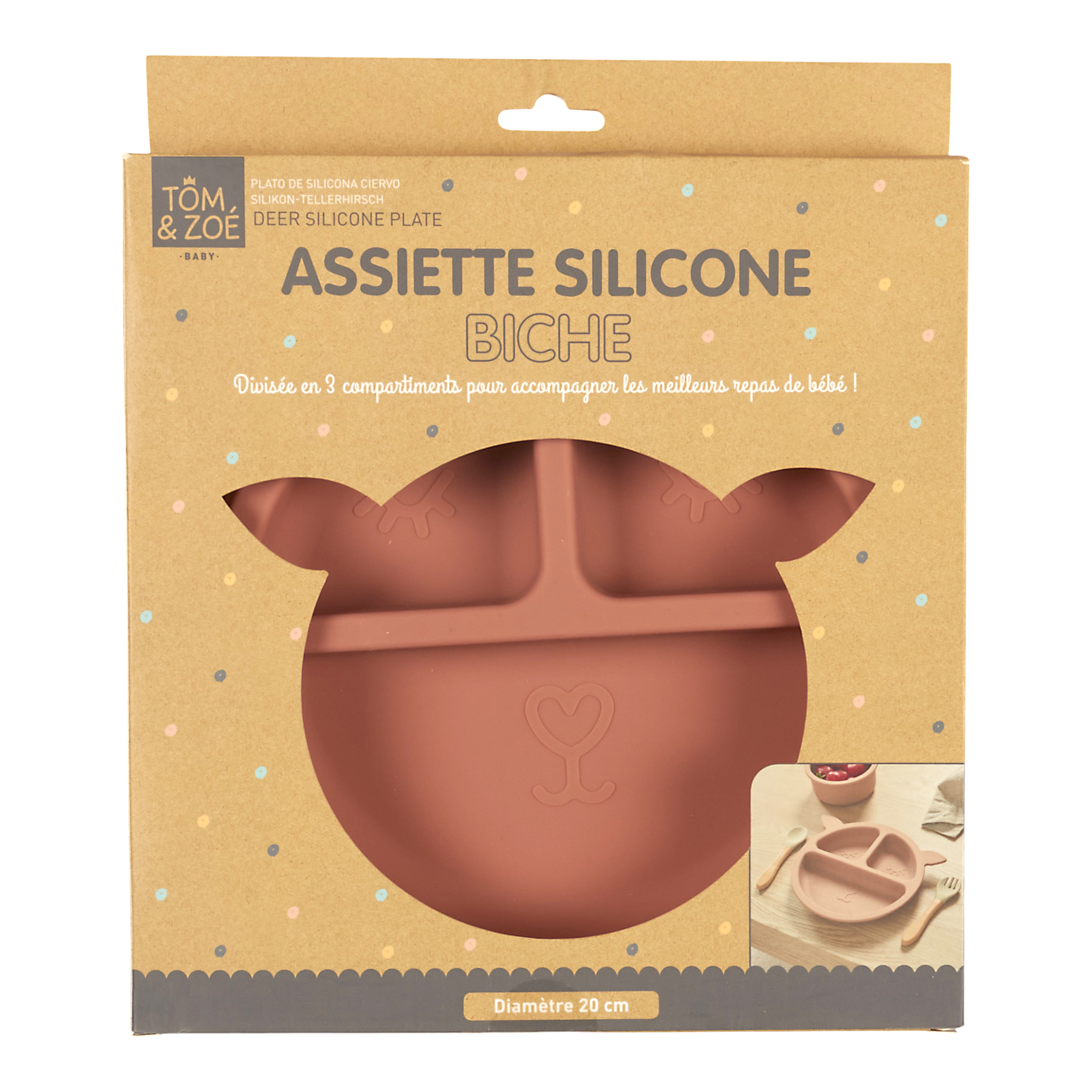 ASSIETTE SILICONE BICHE