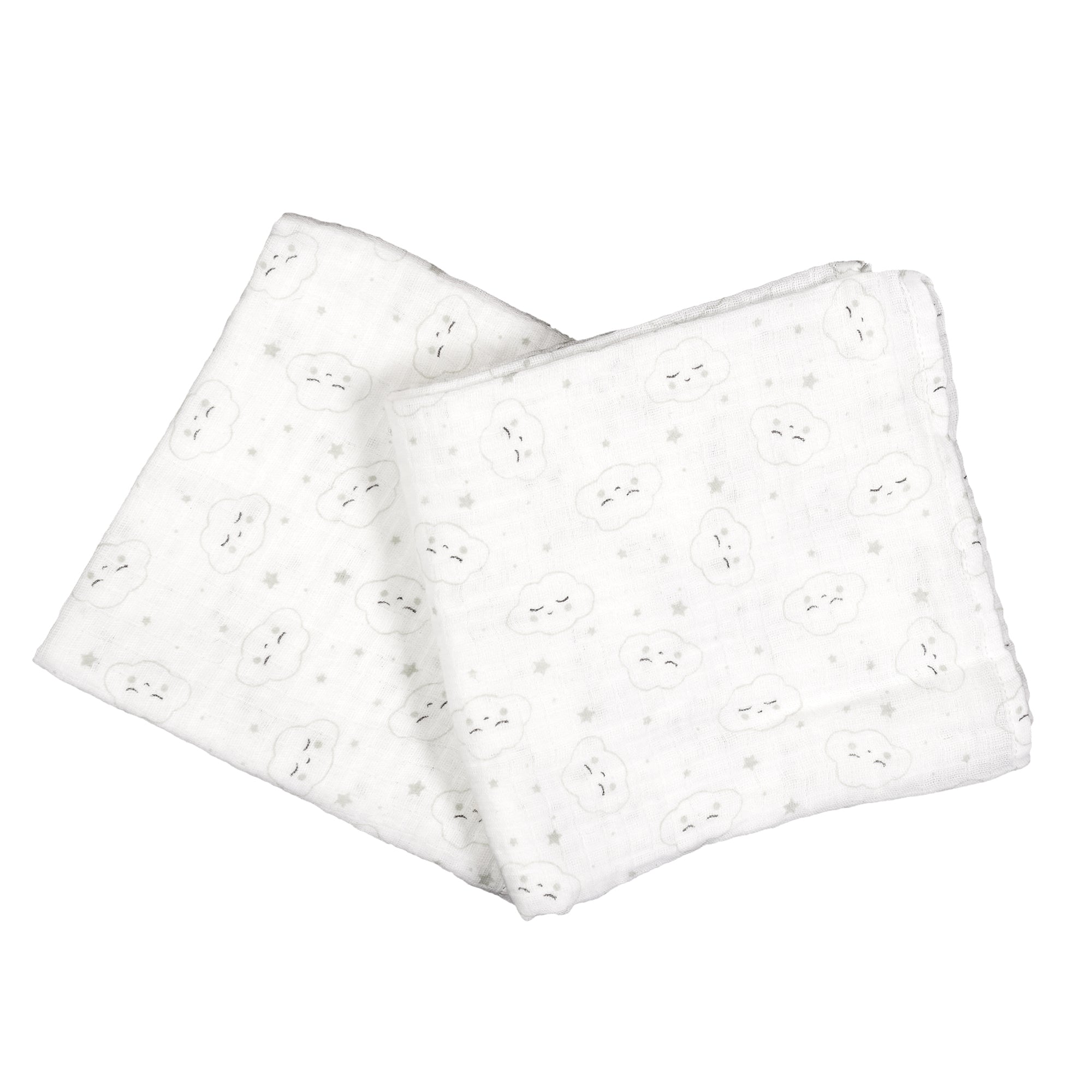 LANGE BEBE COTON 70X70CM X2