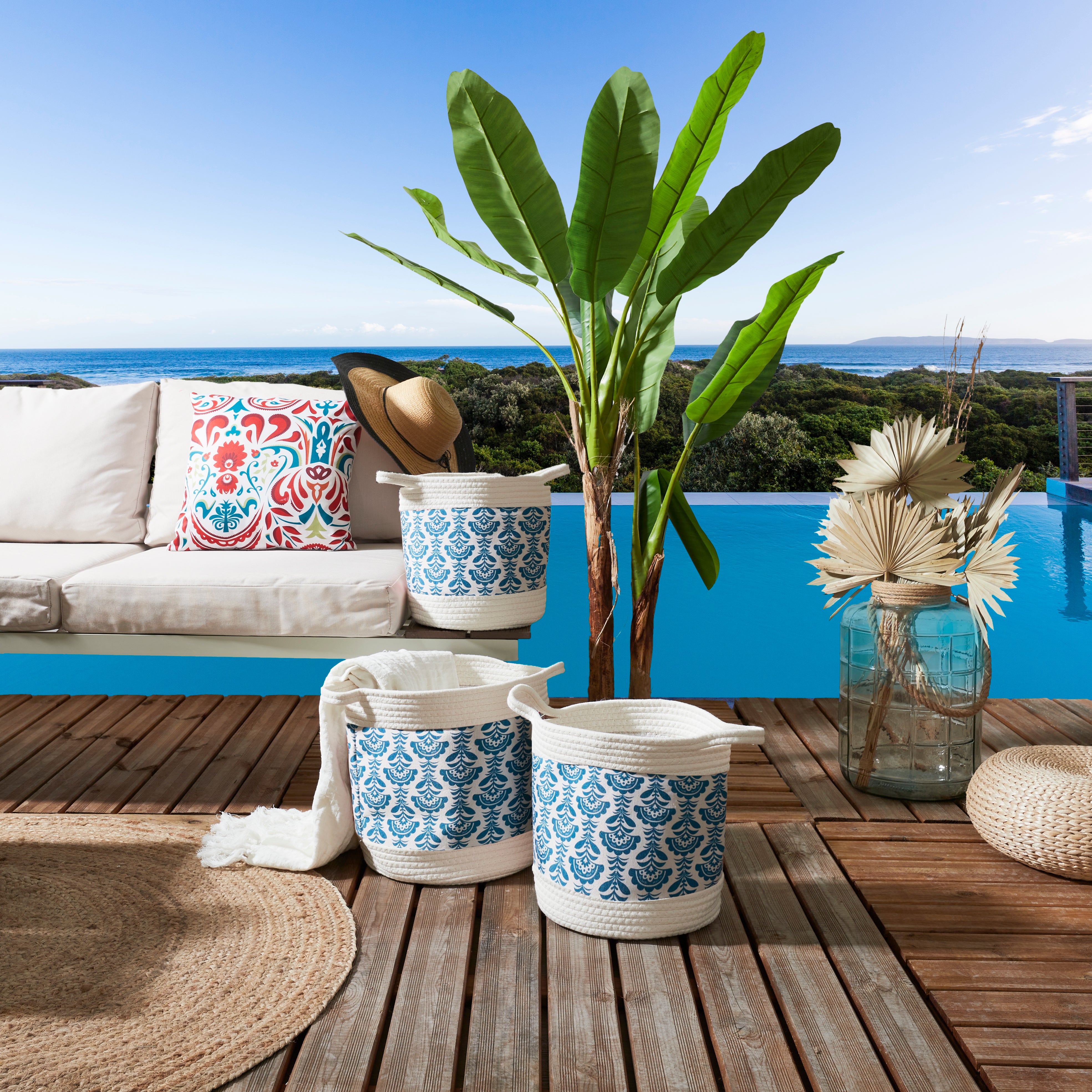 PANIER DE RANGEMENT JAIPUR X3