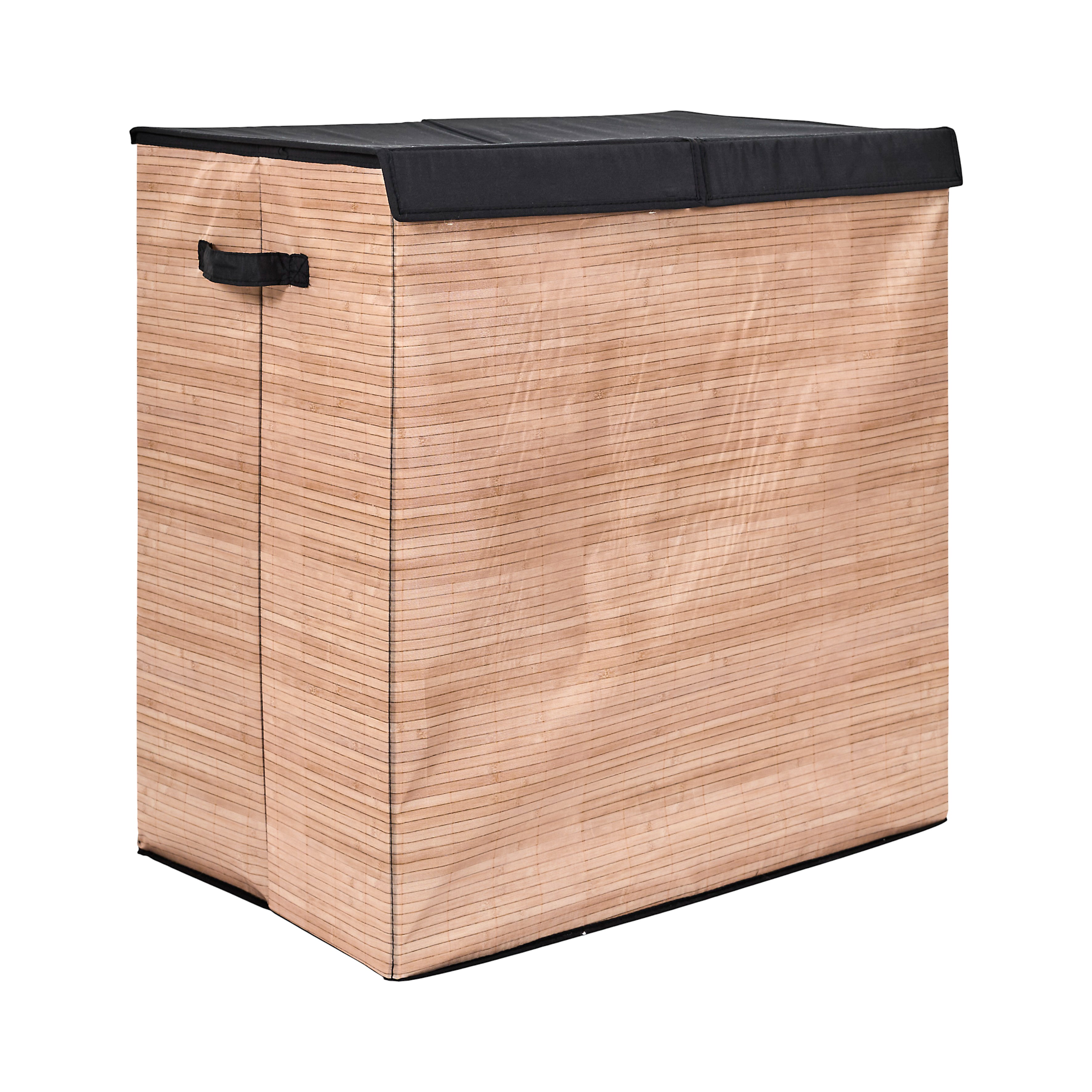 PANIER A LINGE DOUBLE 58X35X58CM