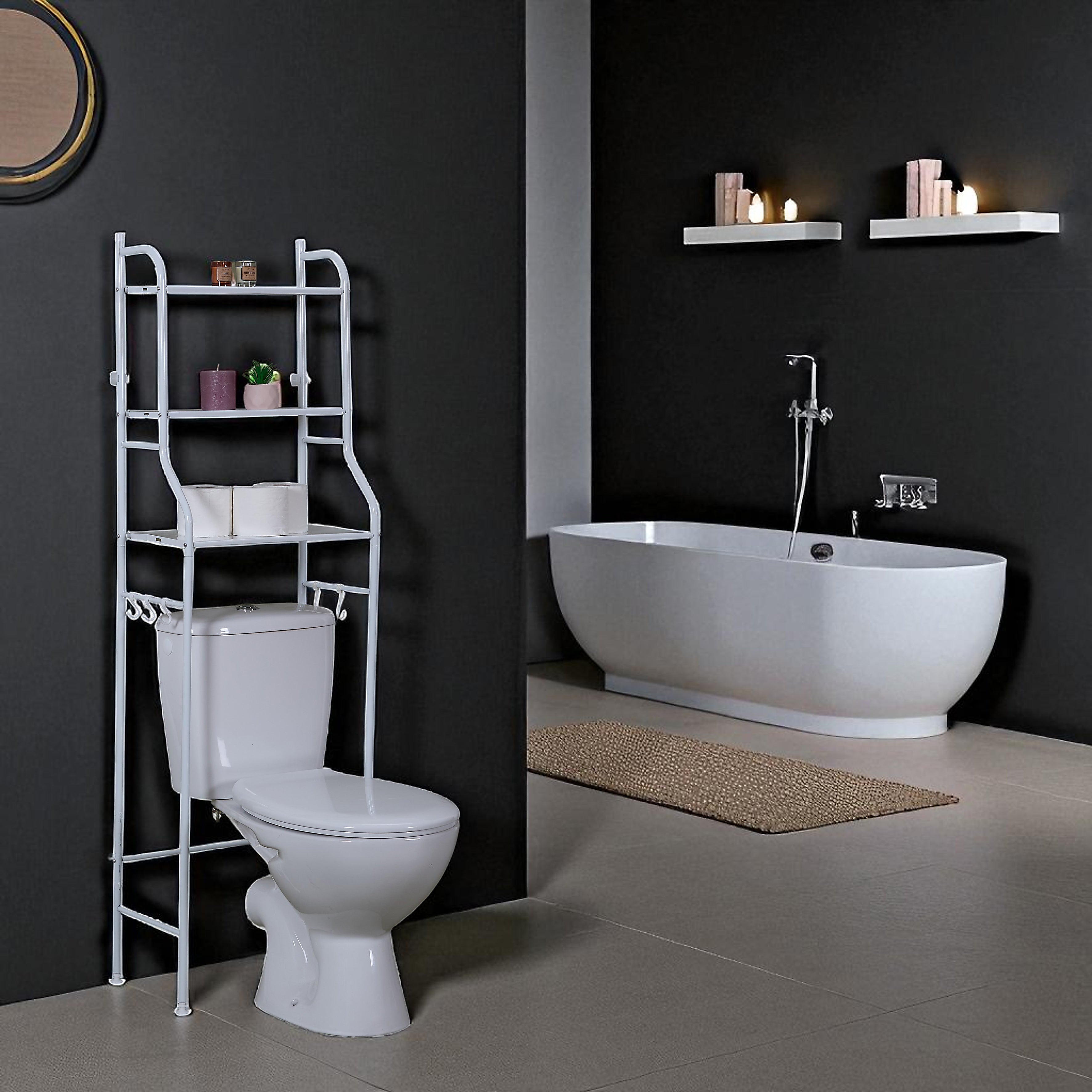 ETAGERE DE RANGEMENT WC 150X47X25CM