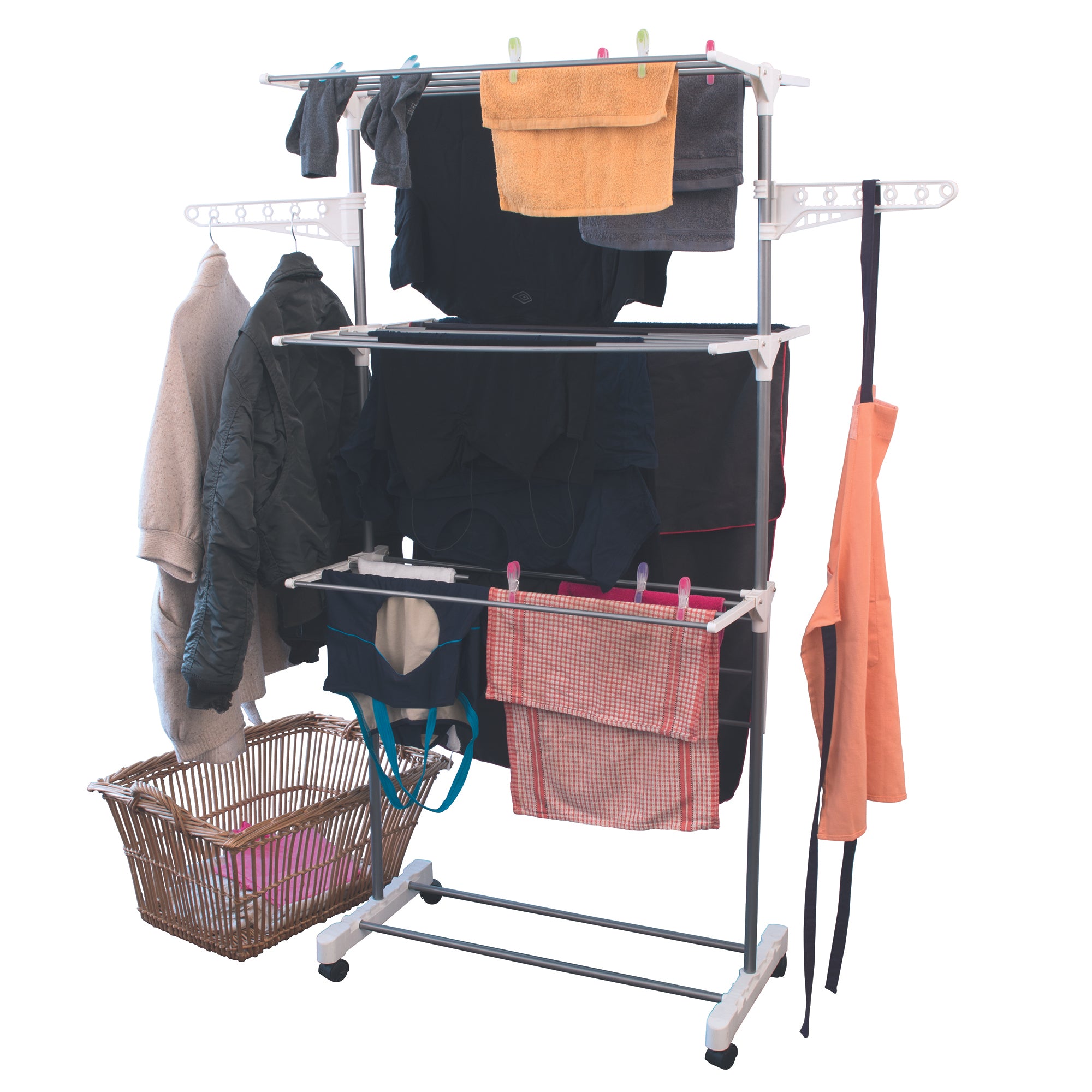 ETENDOIR A LINGE 16M ETENDAGE 3 ETAGES