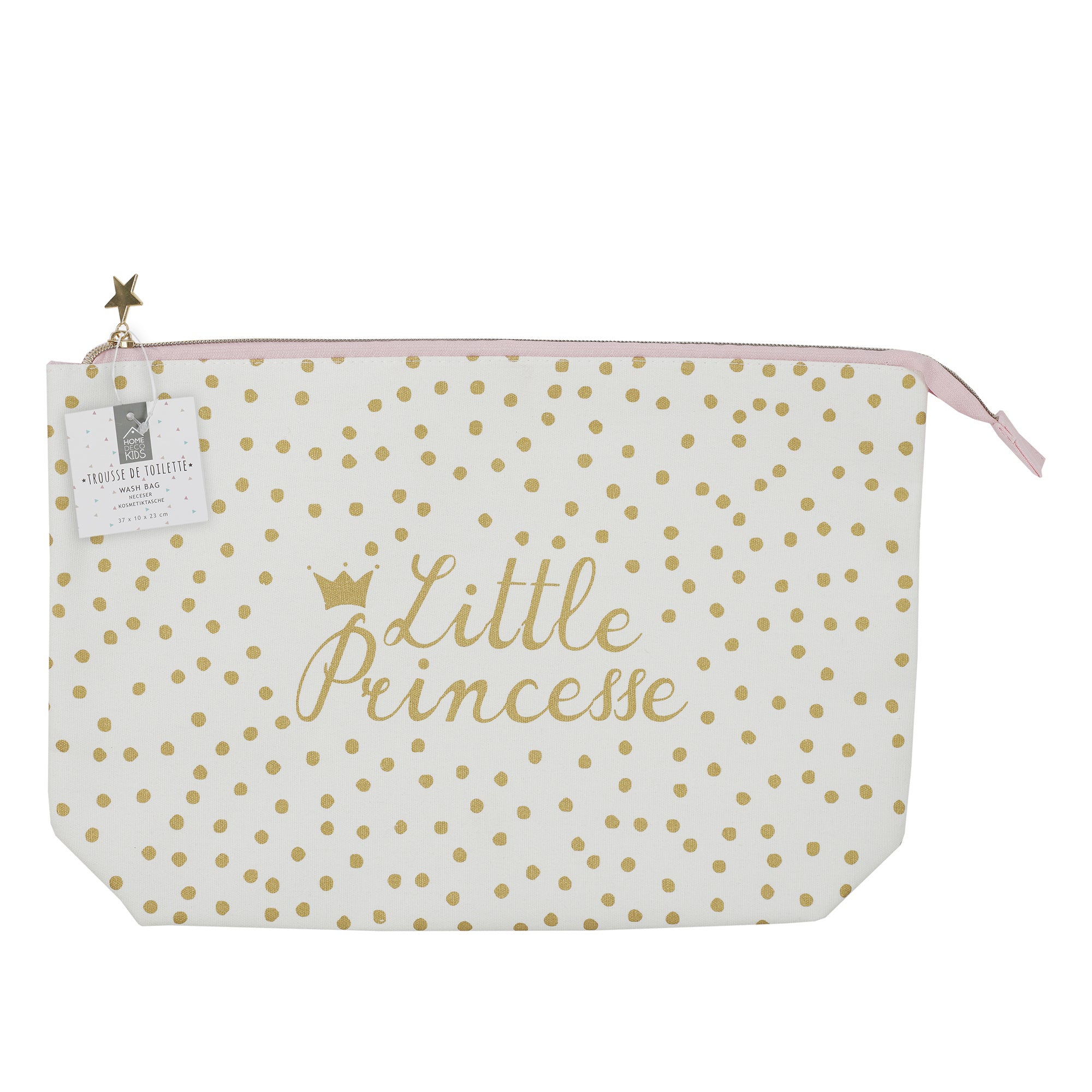 TROUSSE DE TOILETTE LITTLE PRINCESS 37X10X23CM