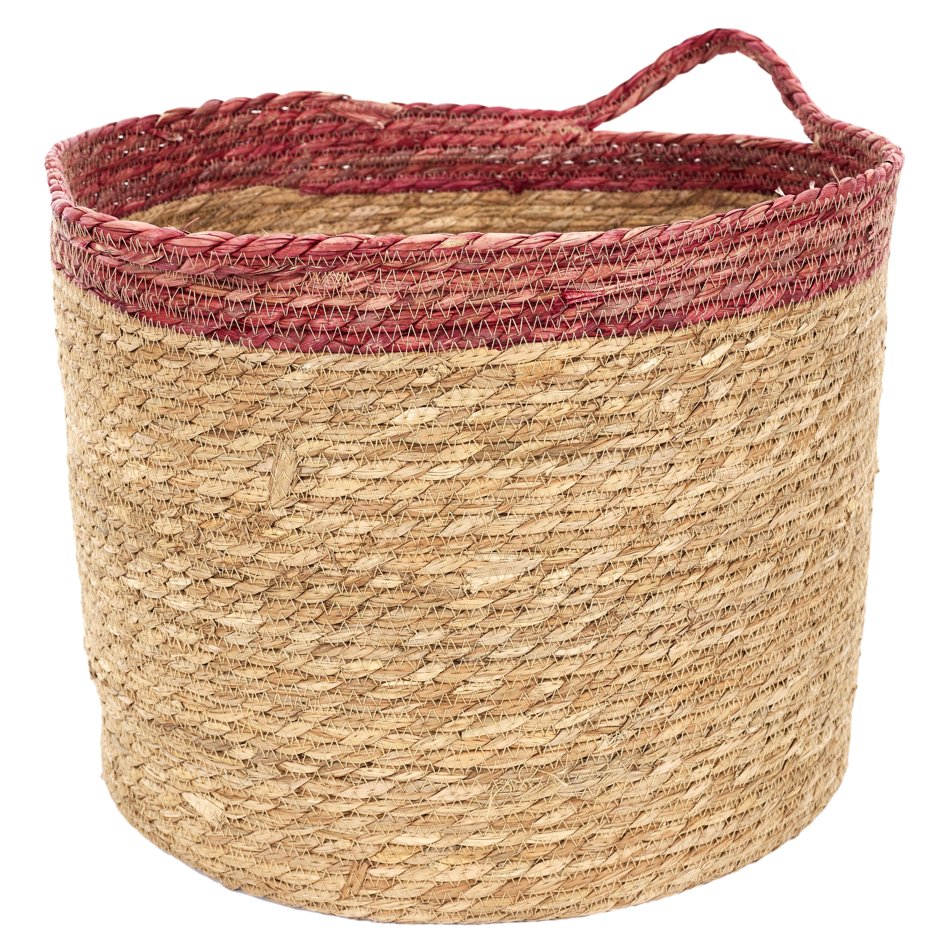 PANIER TRESSE BICOLORE X3