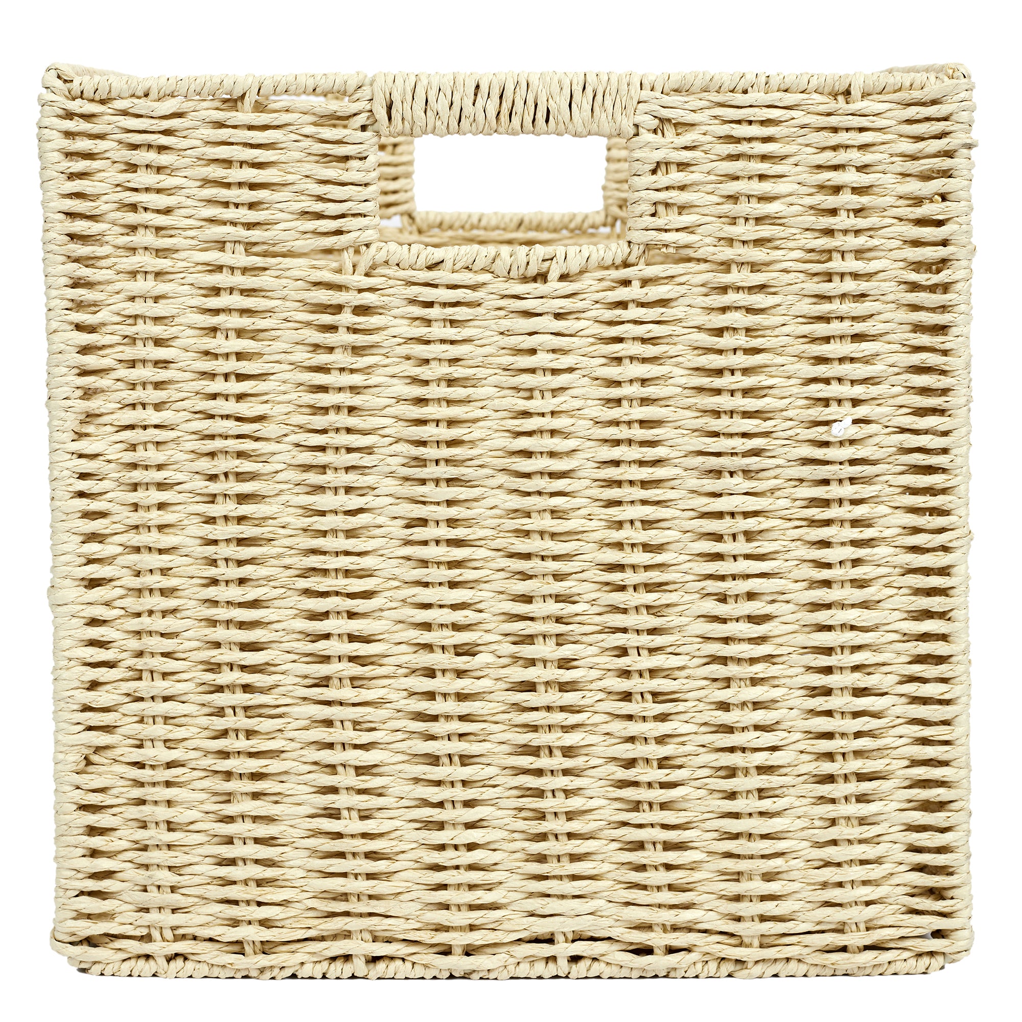 CUBE DE RANGEMENT TRESSE PLIABLE 30X30CM