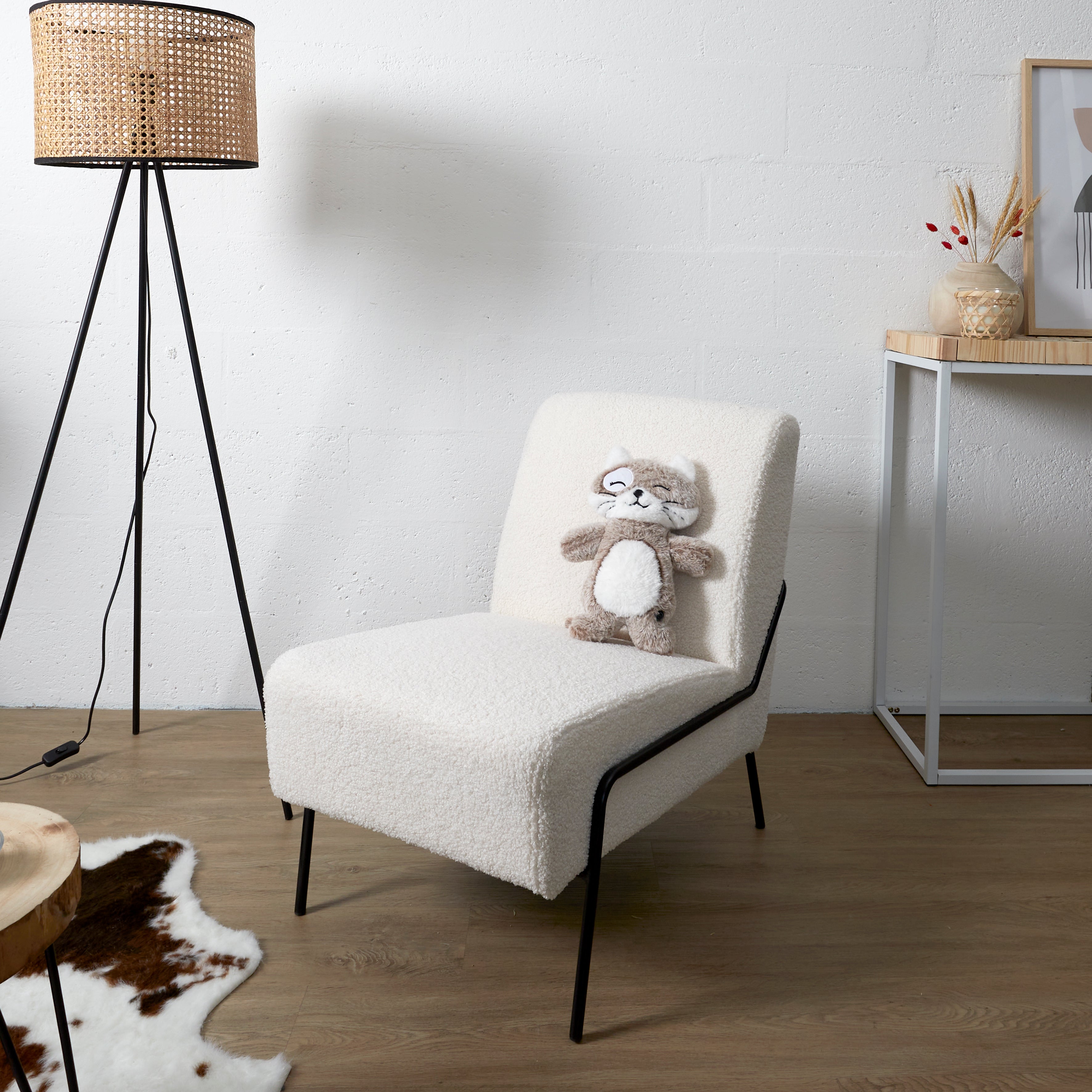 PELUCHE CHAUFFANTE FLUFFY USB