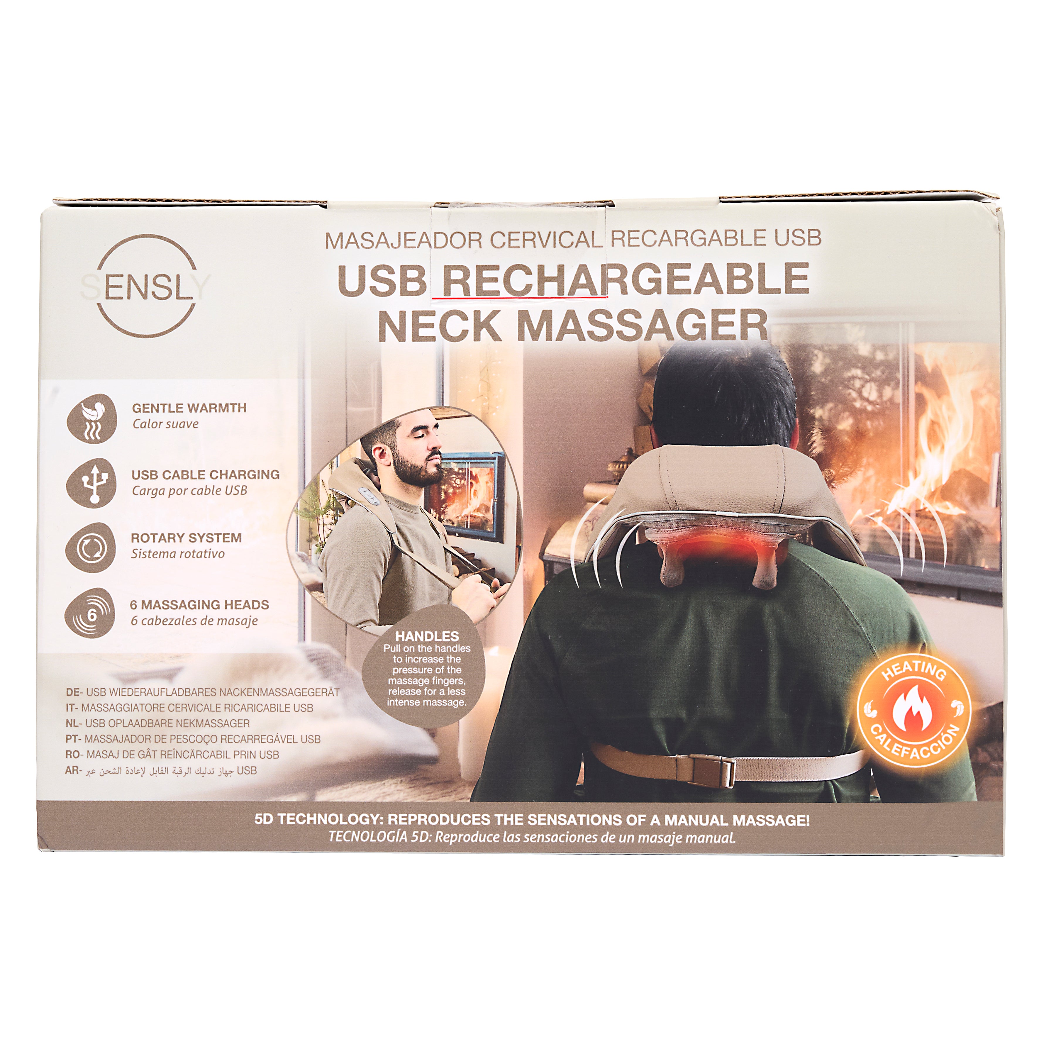 MASSEUR DE NUQUE RECHARGEABLE USB