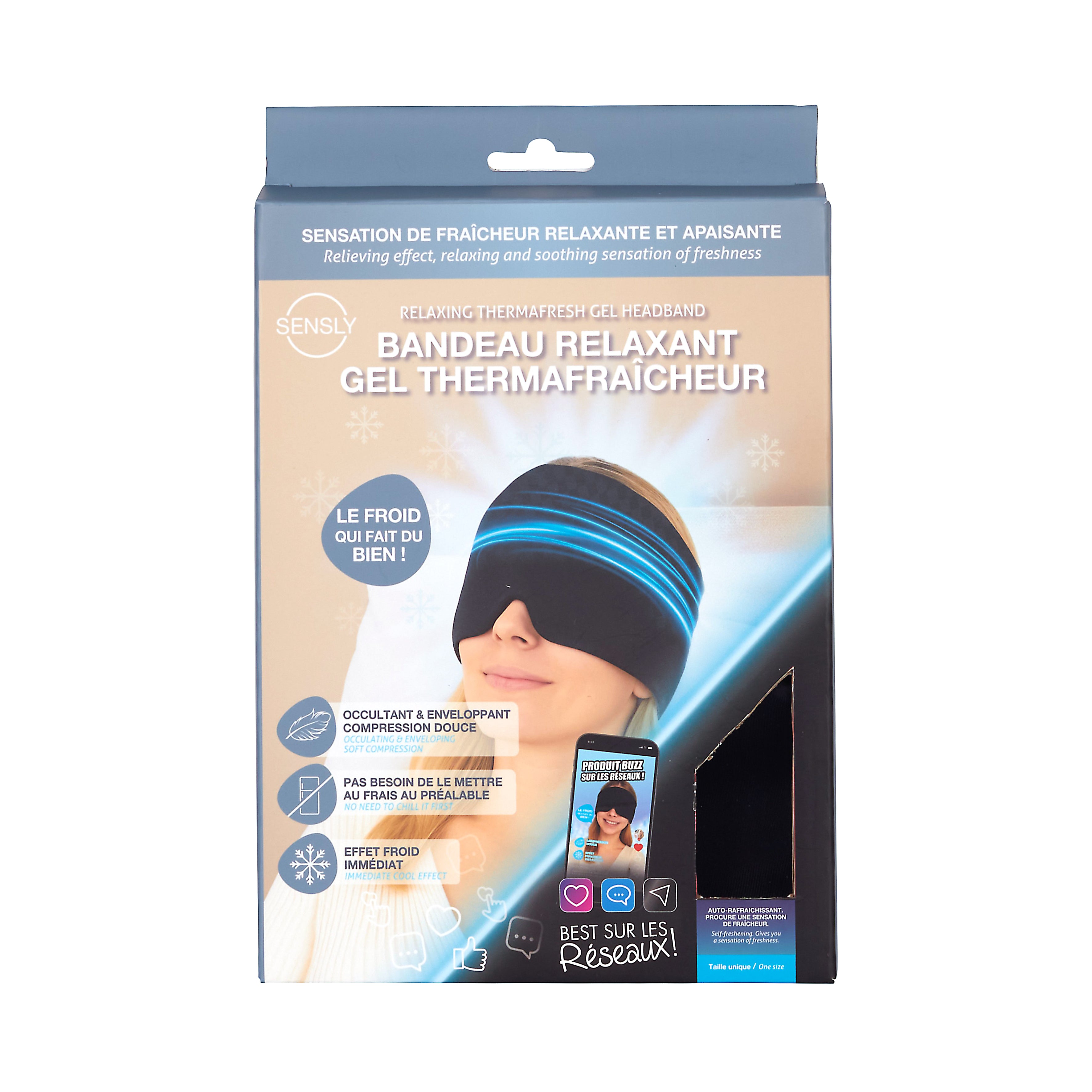 BANDEAU RELAXANT GEL THERMAFRAICHEUR