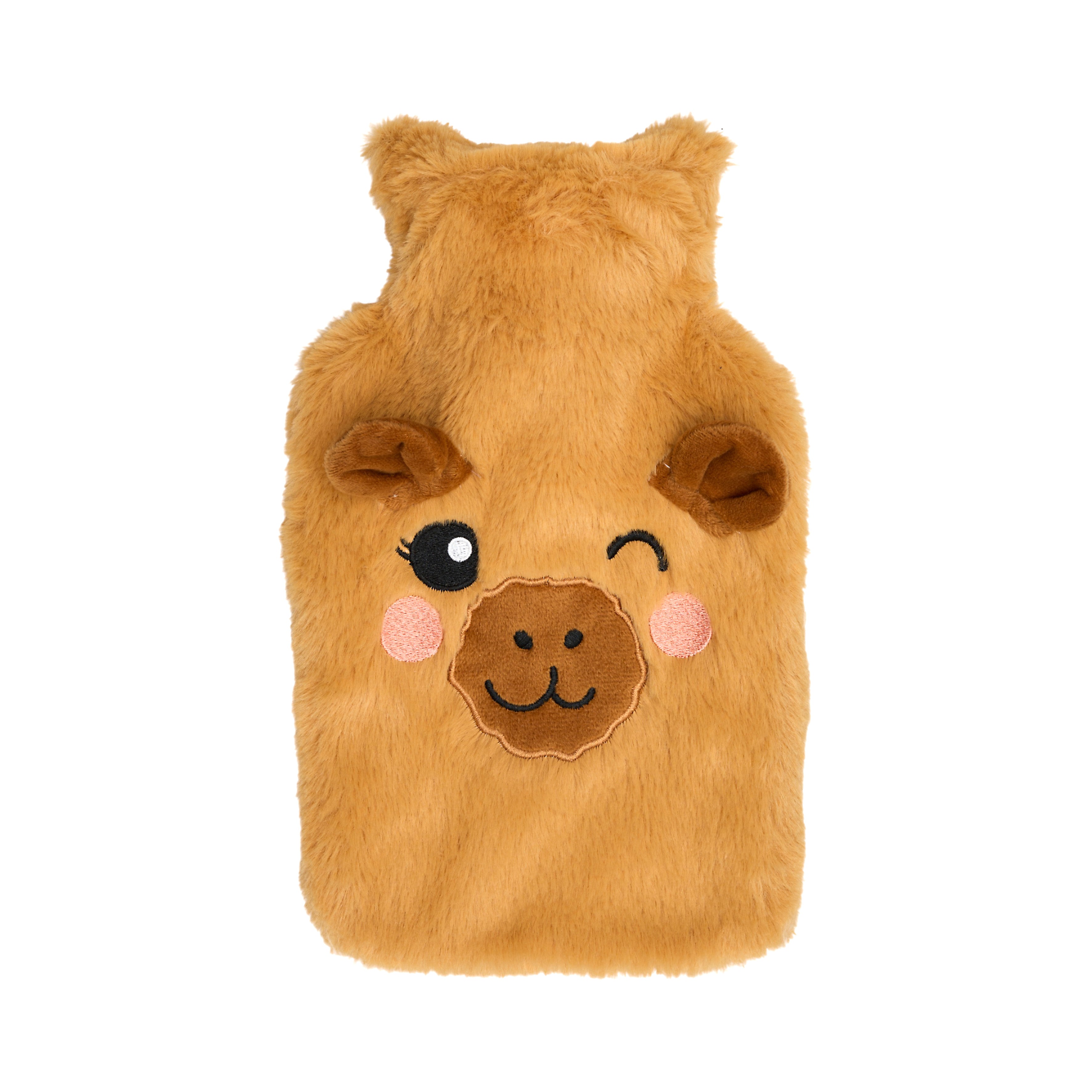 BOUILLOTTE 1L IMITATION FOURRURE CAPYBARA