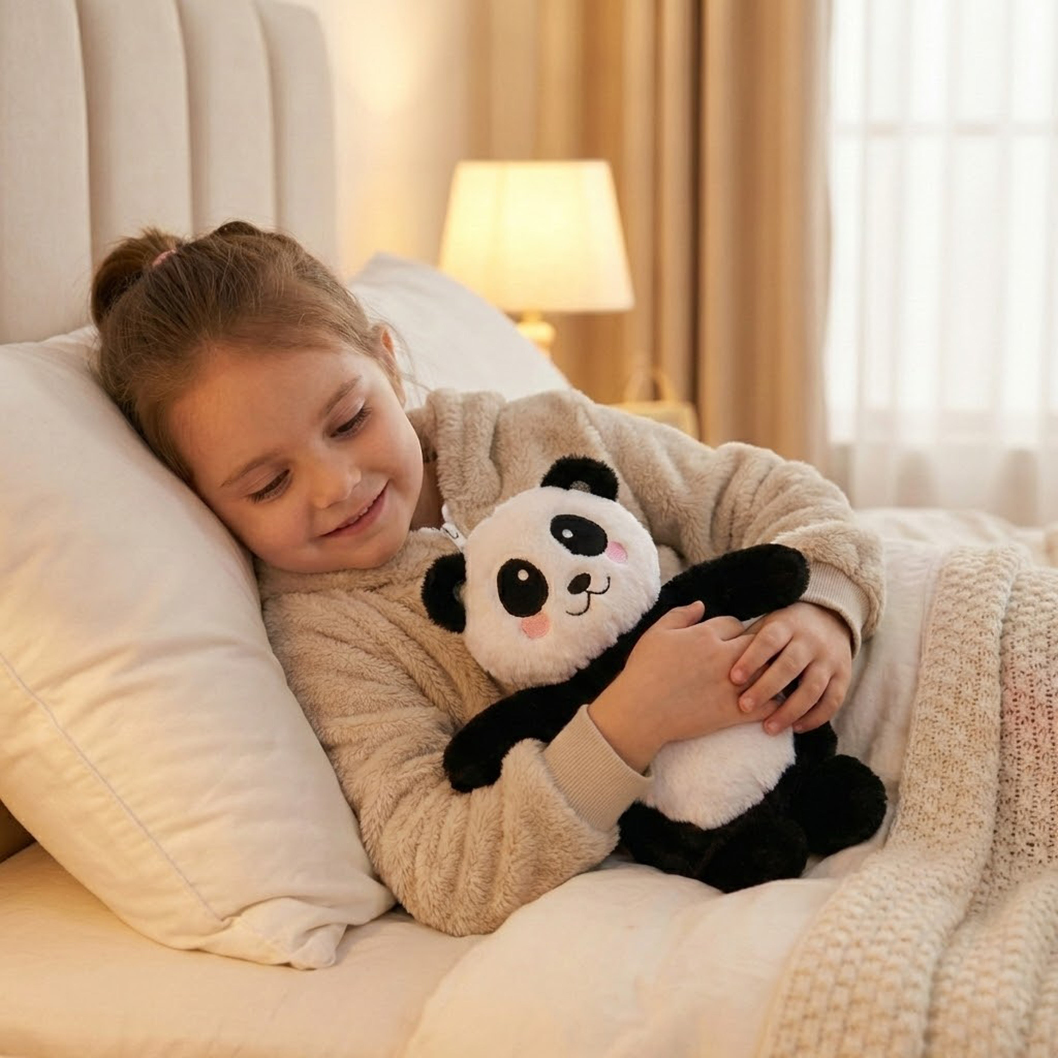 BOUILLOTTE PELUCHE MICRO ONDABLE PANDA