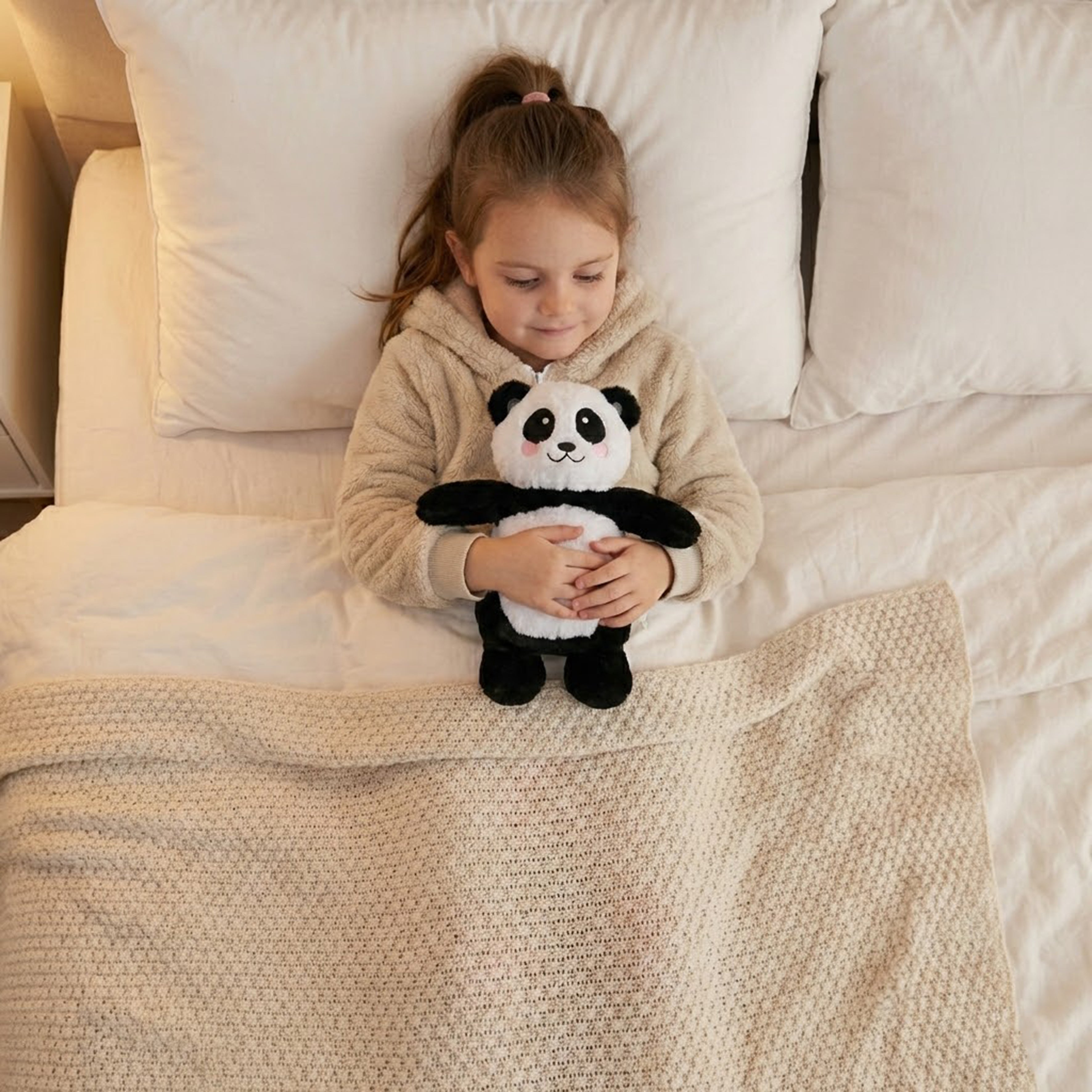BOUILLOTTE PELUCHE MICRO ONDABLE PANDA