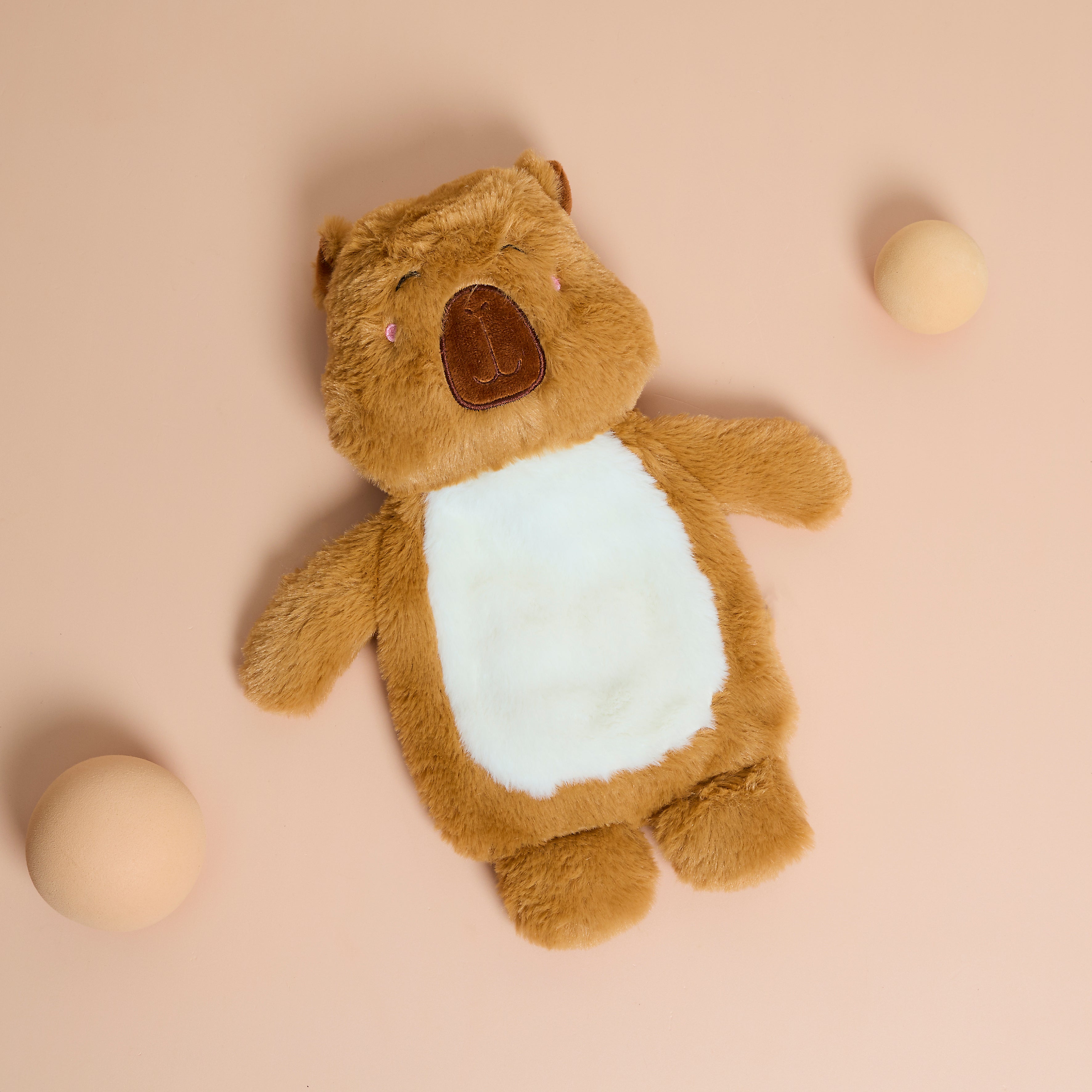 BOUILLOTTE PELUCHE MICRO ONDABLE CAPYBARA