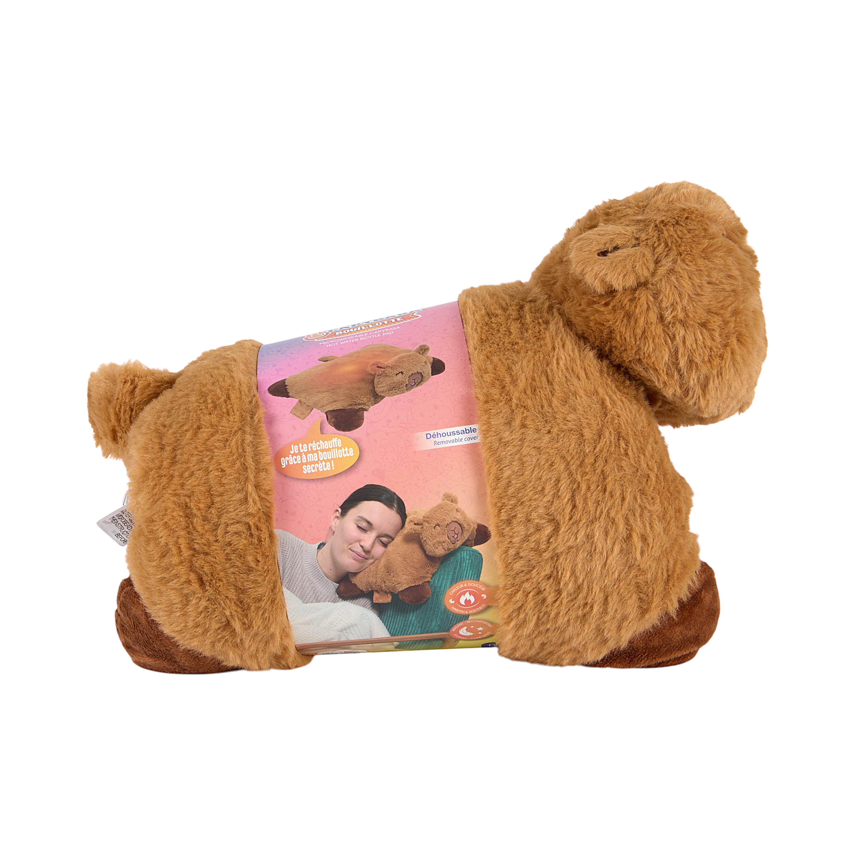 BOUILLOTTE COUSSIN MICRO ONDABLE CAPYBARA