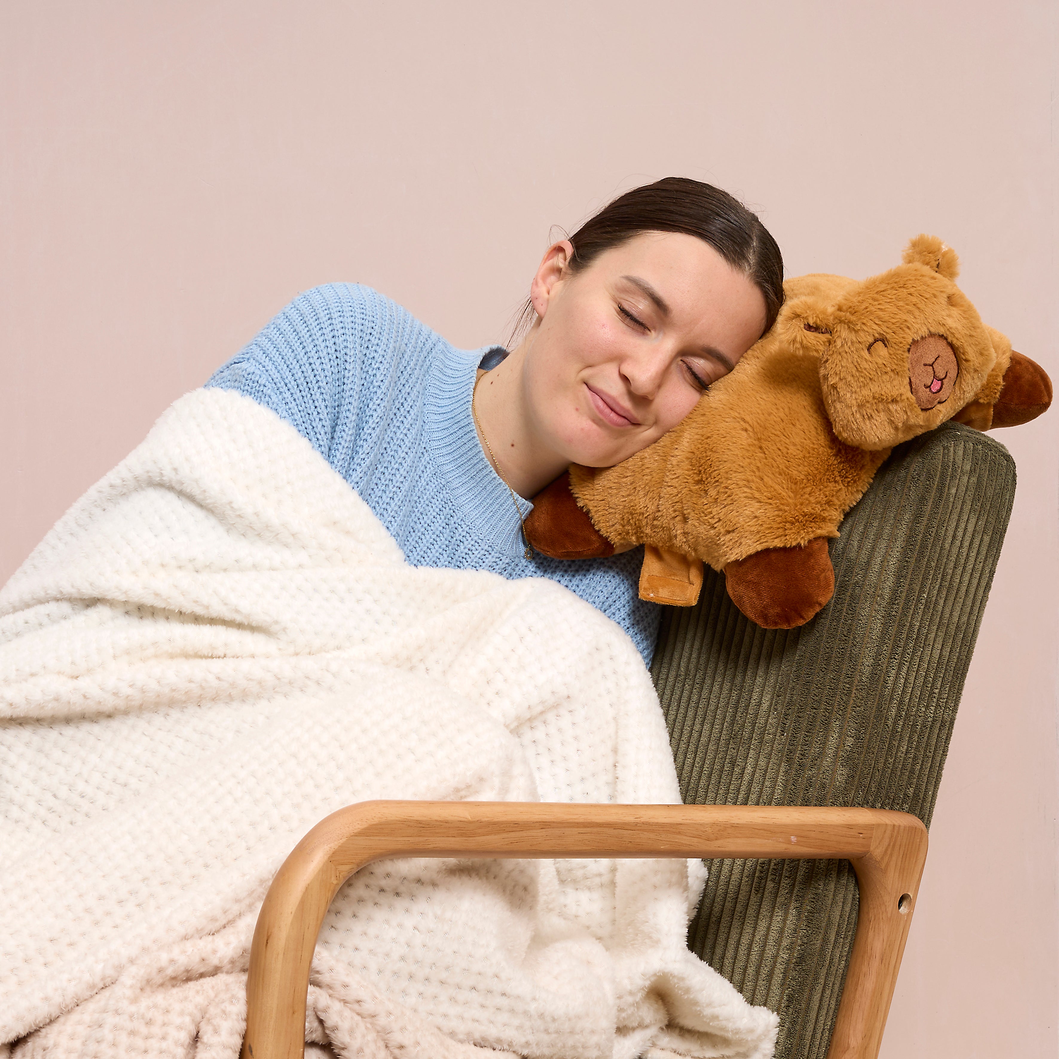 BOUILLOTTE COUSSIN MICRO ONDABLE CAPYBARA