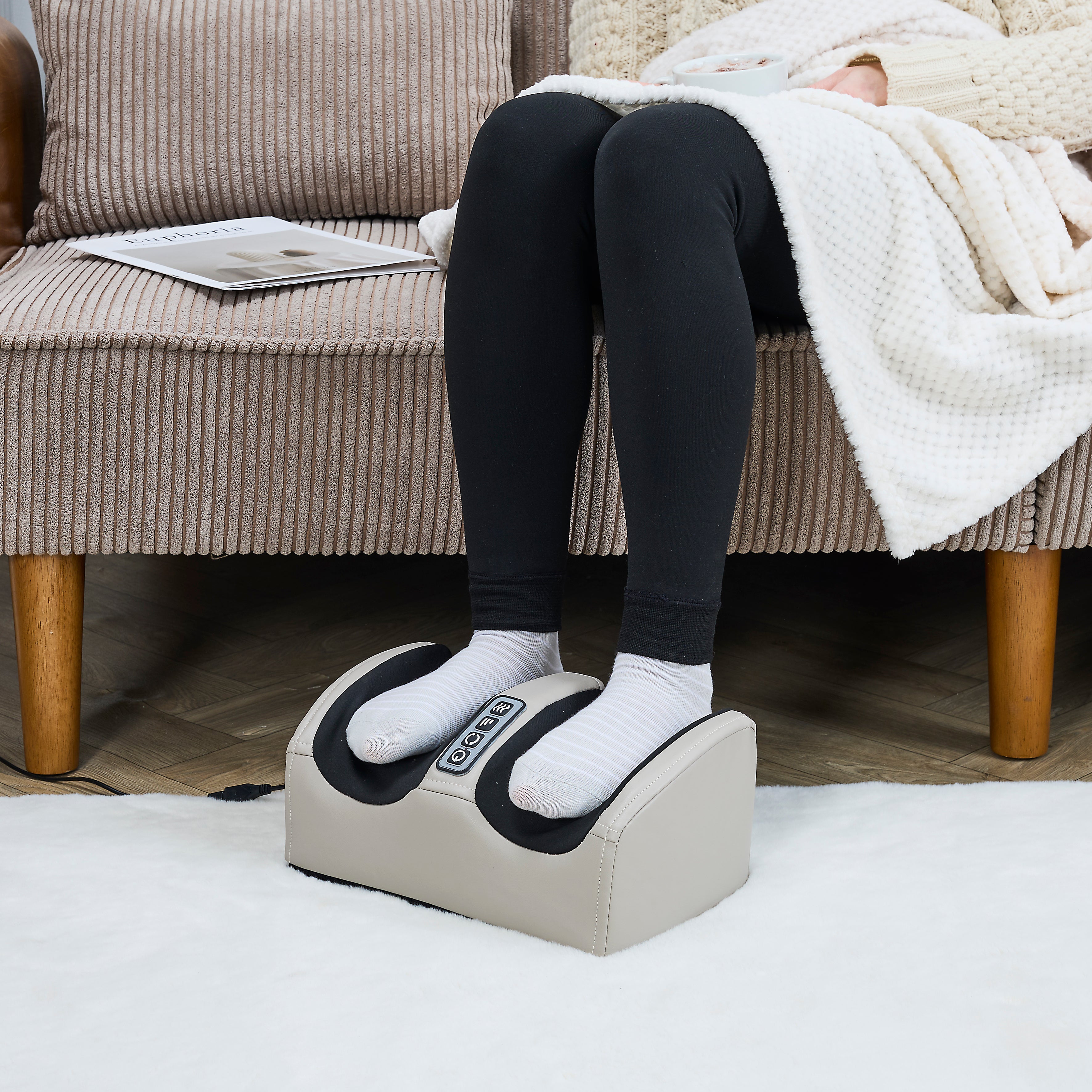 MASSEUR DE PIEDS CHAUFFANT USB