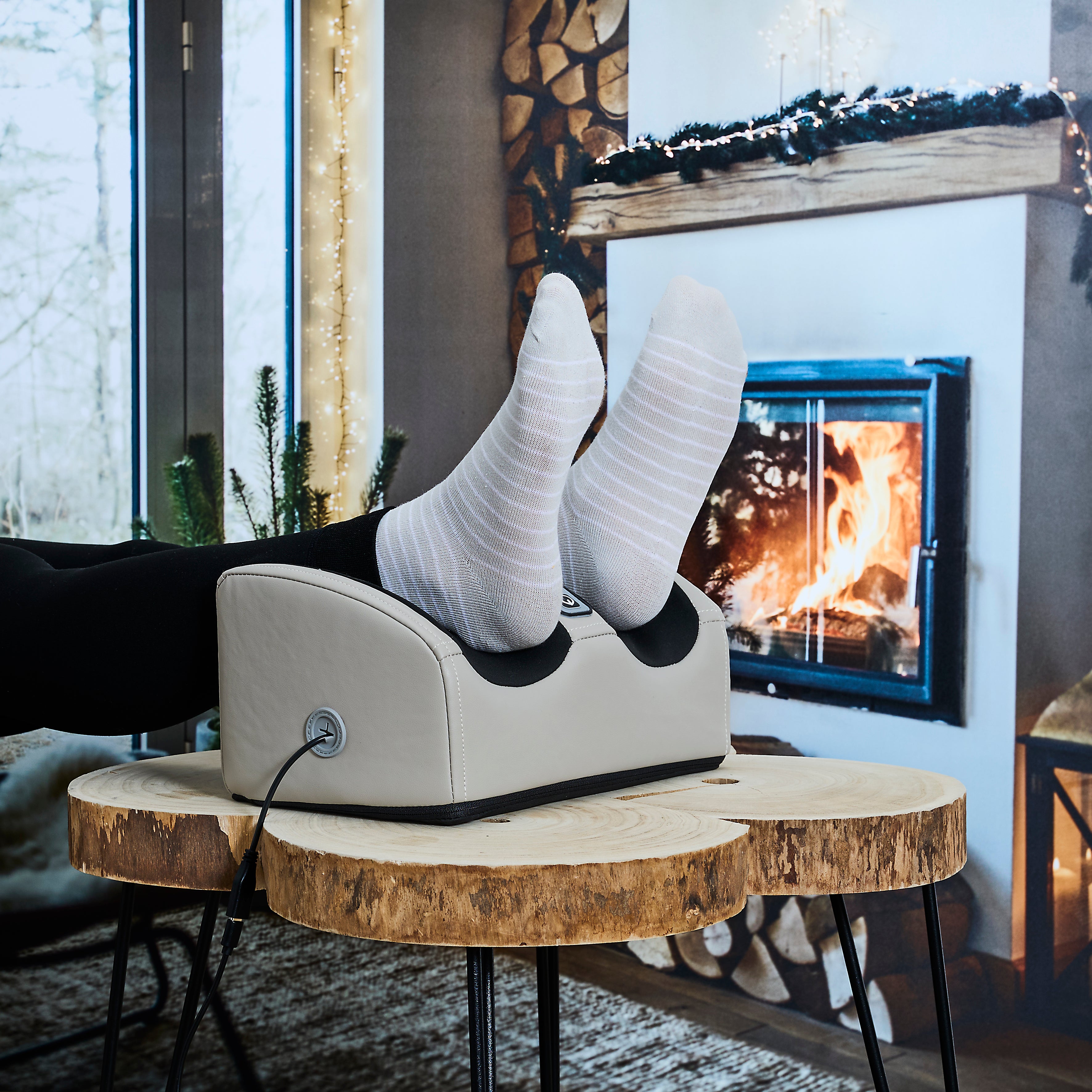 MASSEUR DE PIEDS CHAUFFANT USB