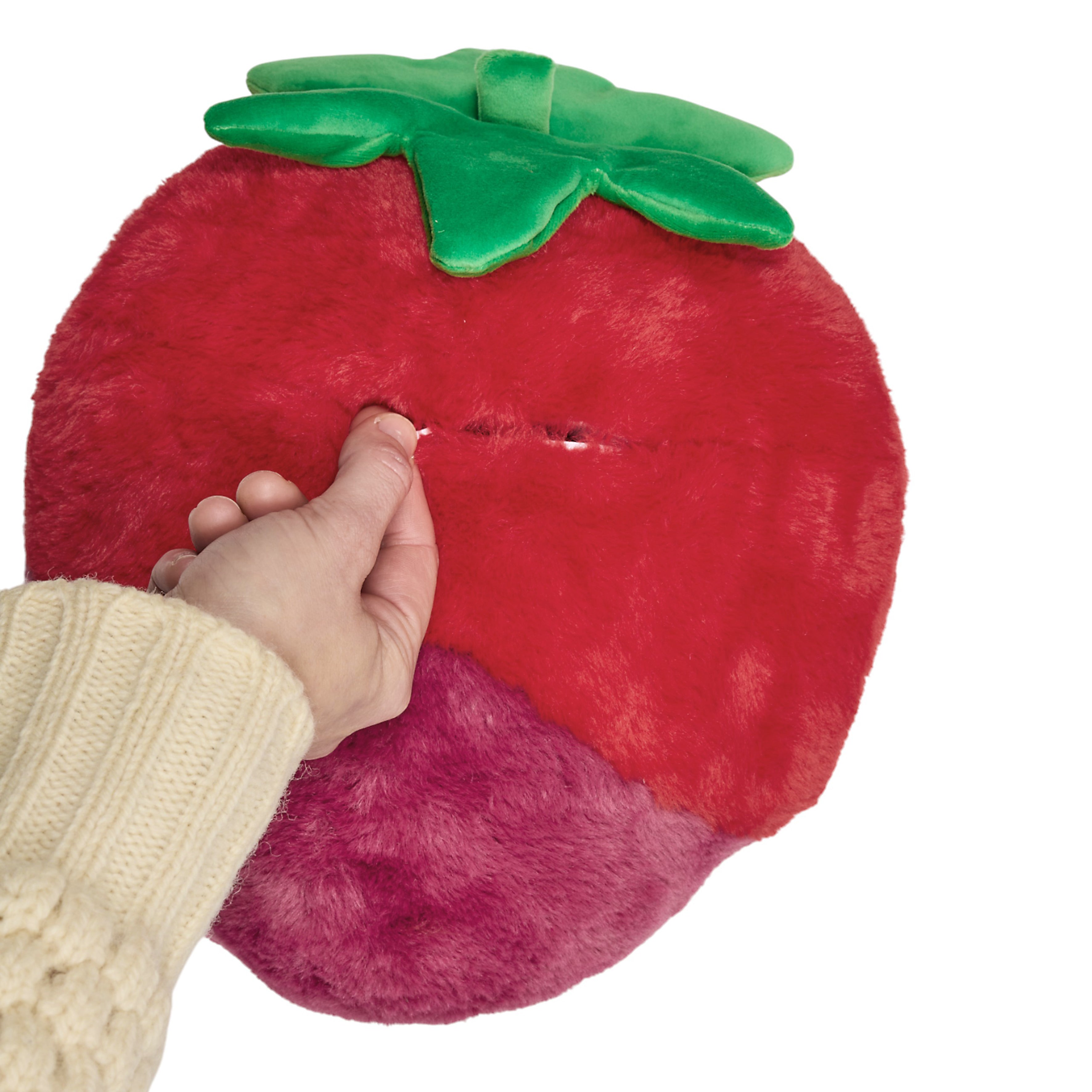 PELUCHE MICRO ONDABLE FRAISE KAWAII