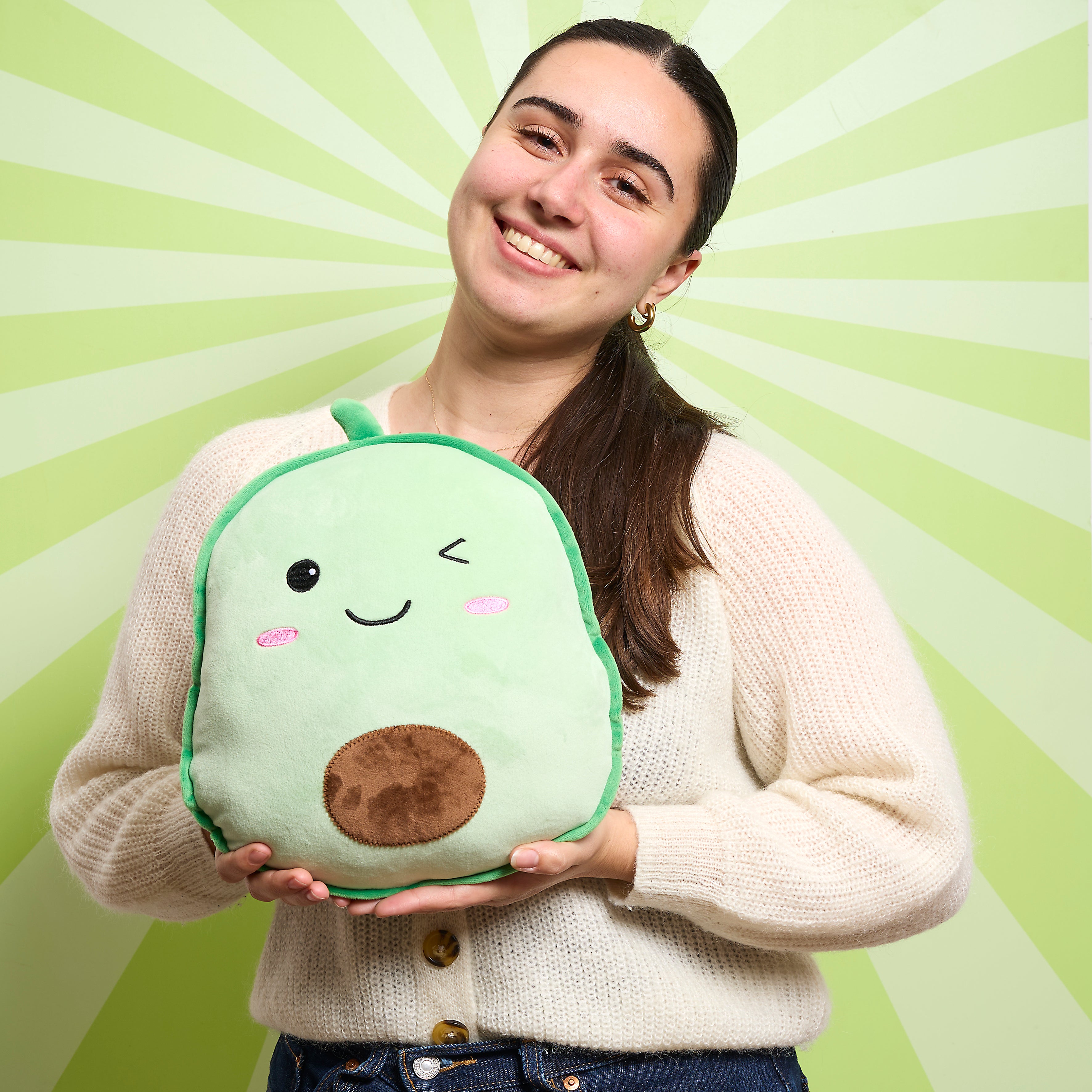 PELUCHE MICRO ONDABLE AVOCAT KAWAII