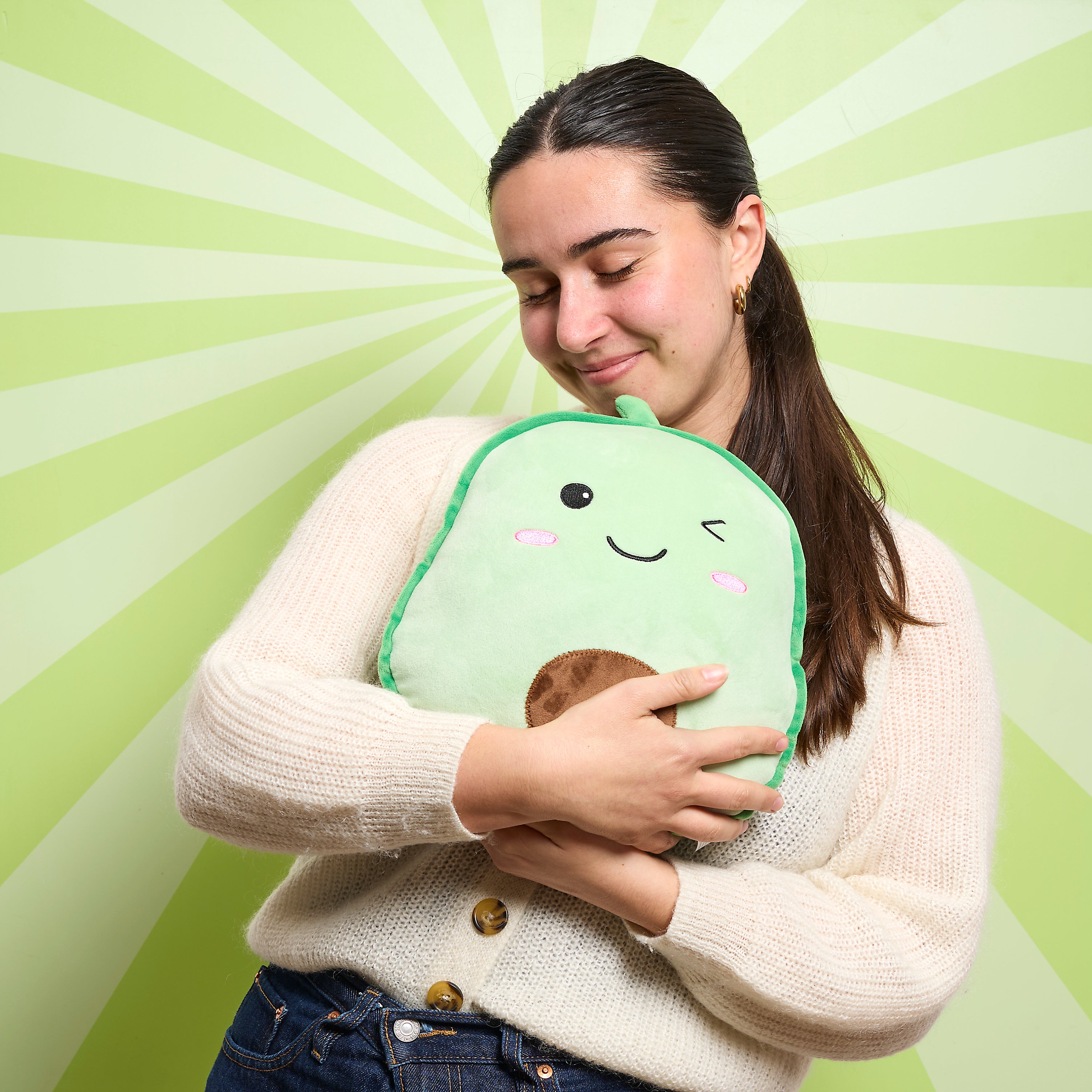 PELUCHE MICRO ONDABLE AVOCAT KAWAII