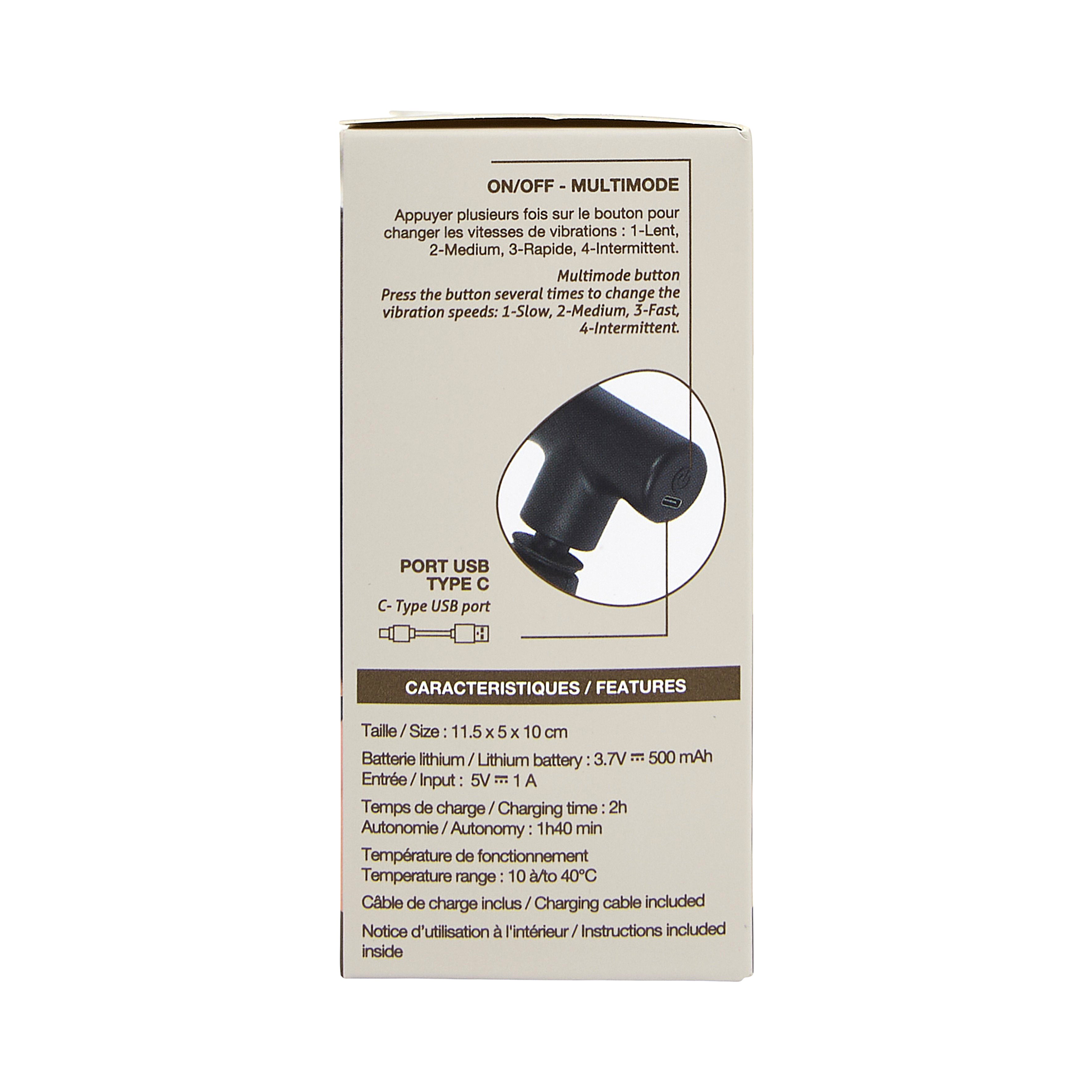 MASSEUR BOULE MINI USB