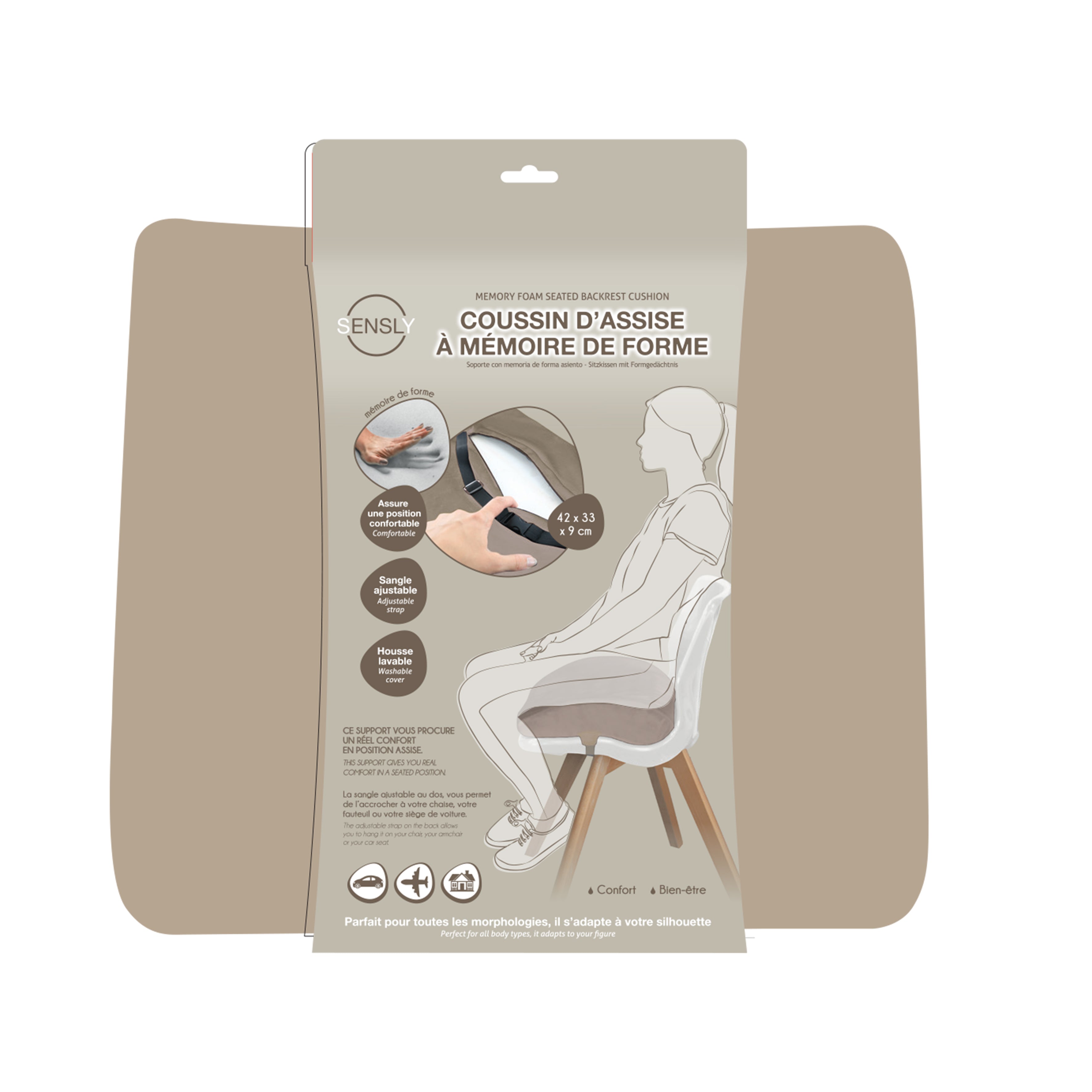 COUSSIN ASSISE MEMOIRE DE FORME