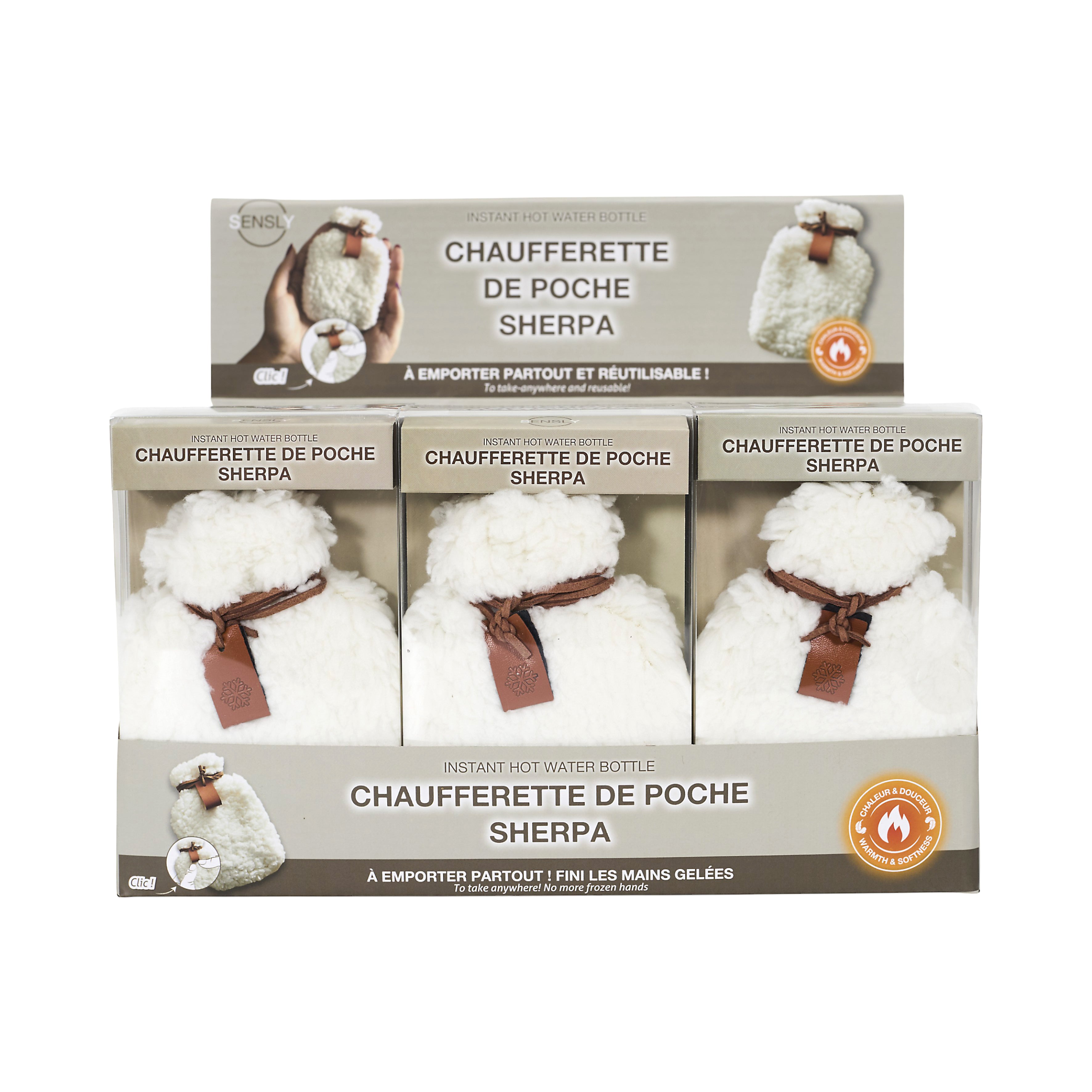 CHAUFFERETTE SHERPA