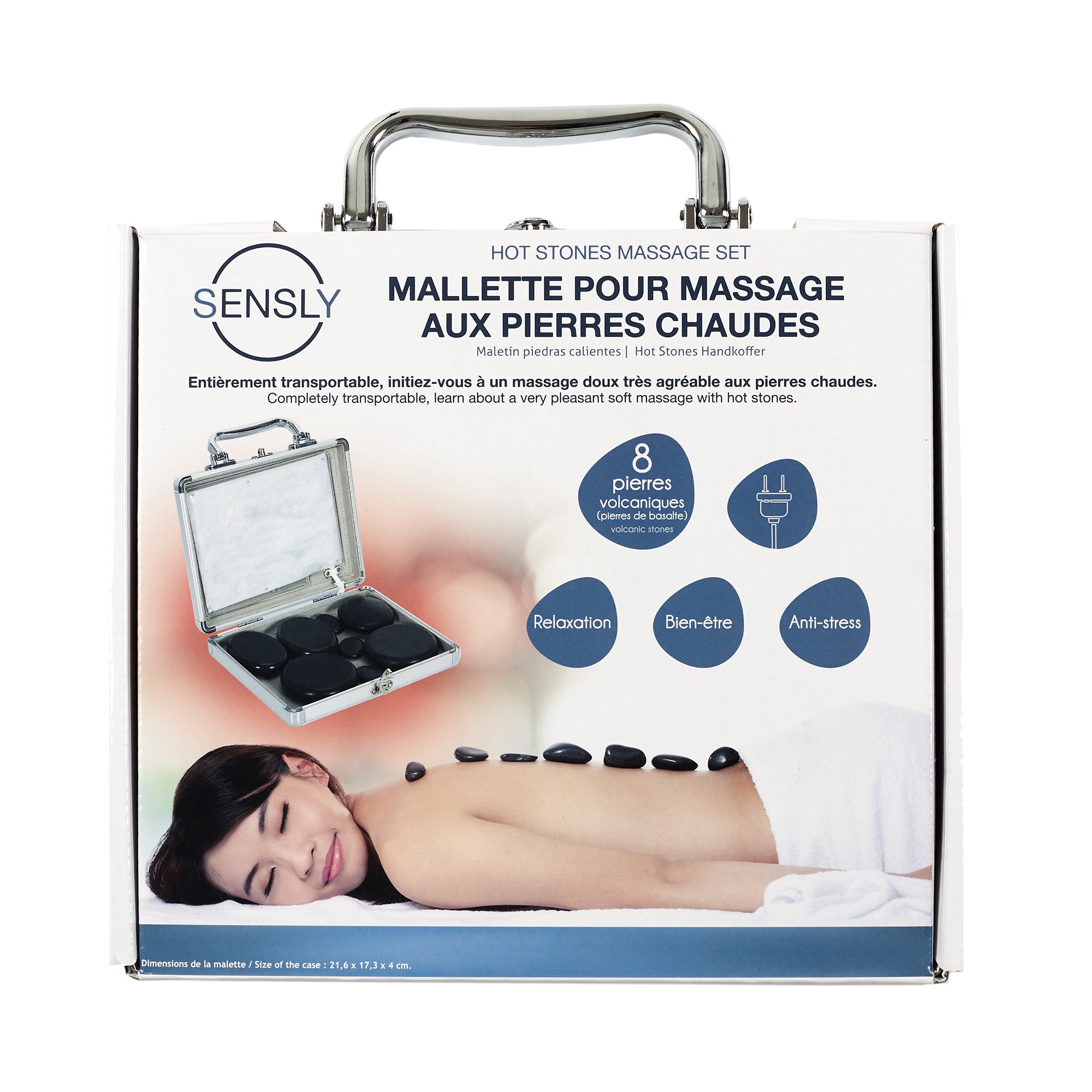 MALLETTE 8 PIERRES CHAUDES