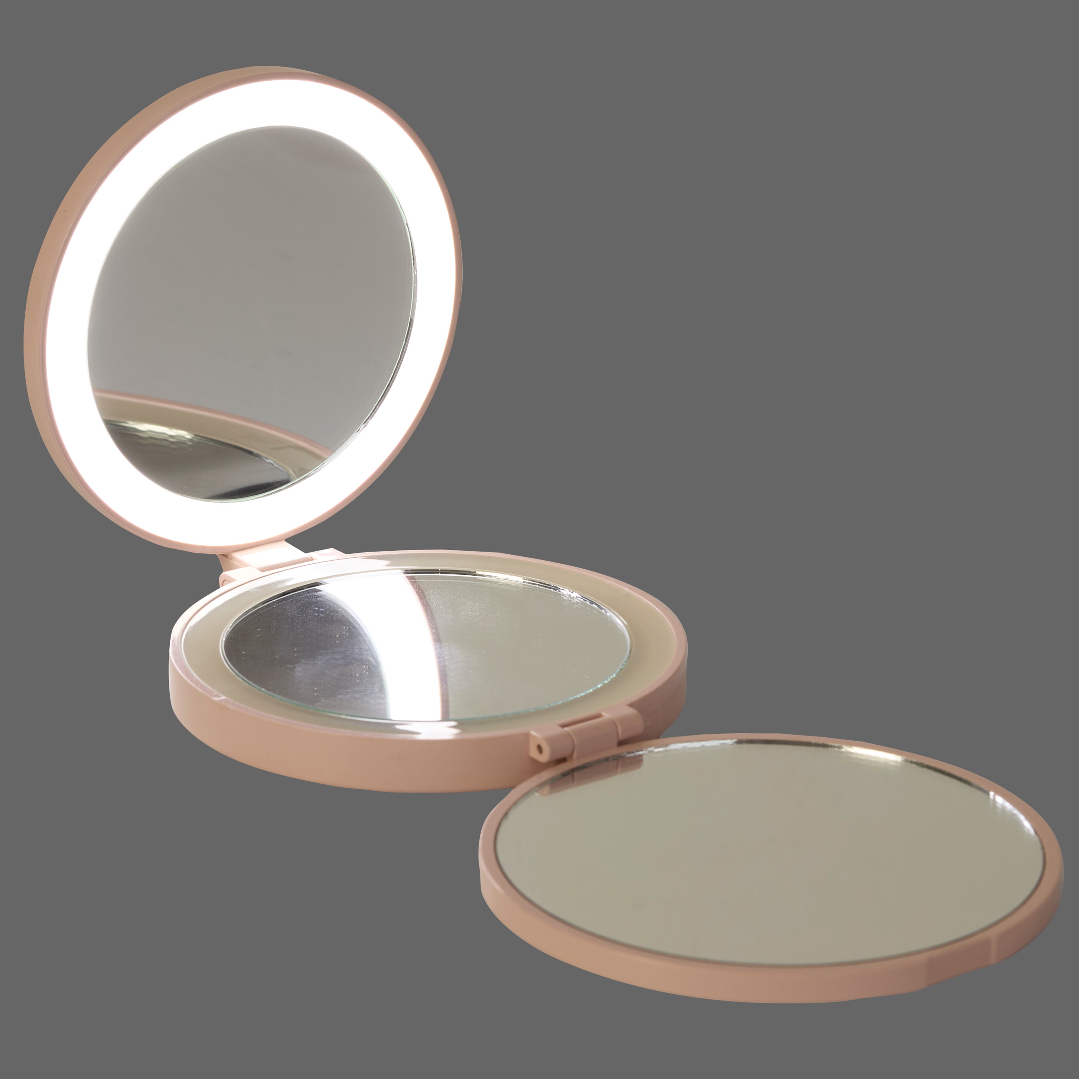MIROIR TRIPTYQUE LED GROSSISSANT
