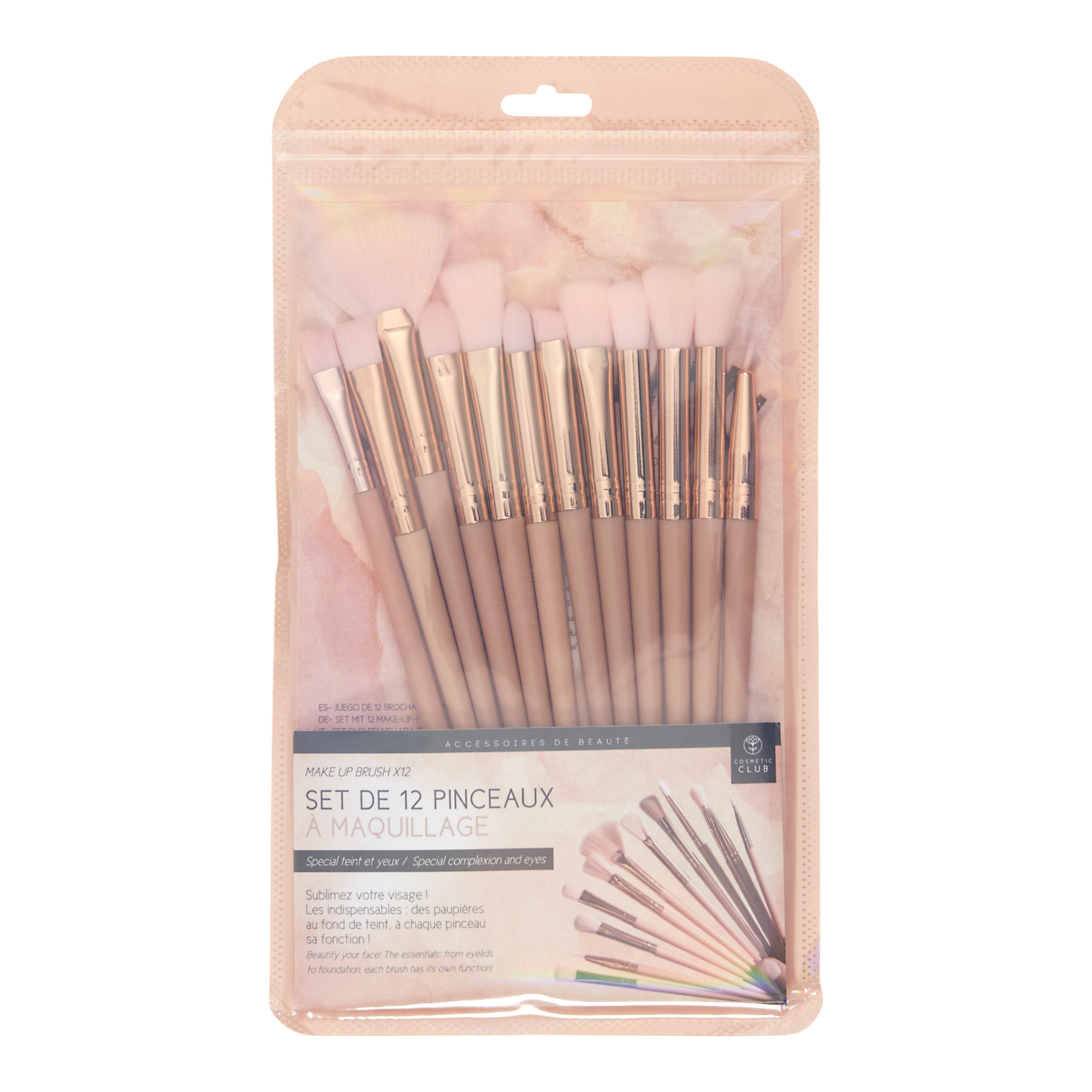 PINCEAU MAQUILLAGE X12