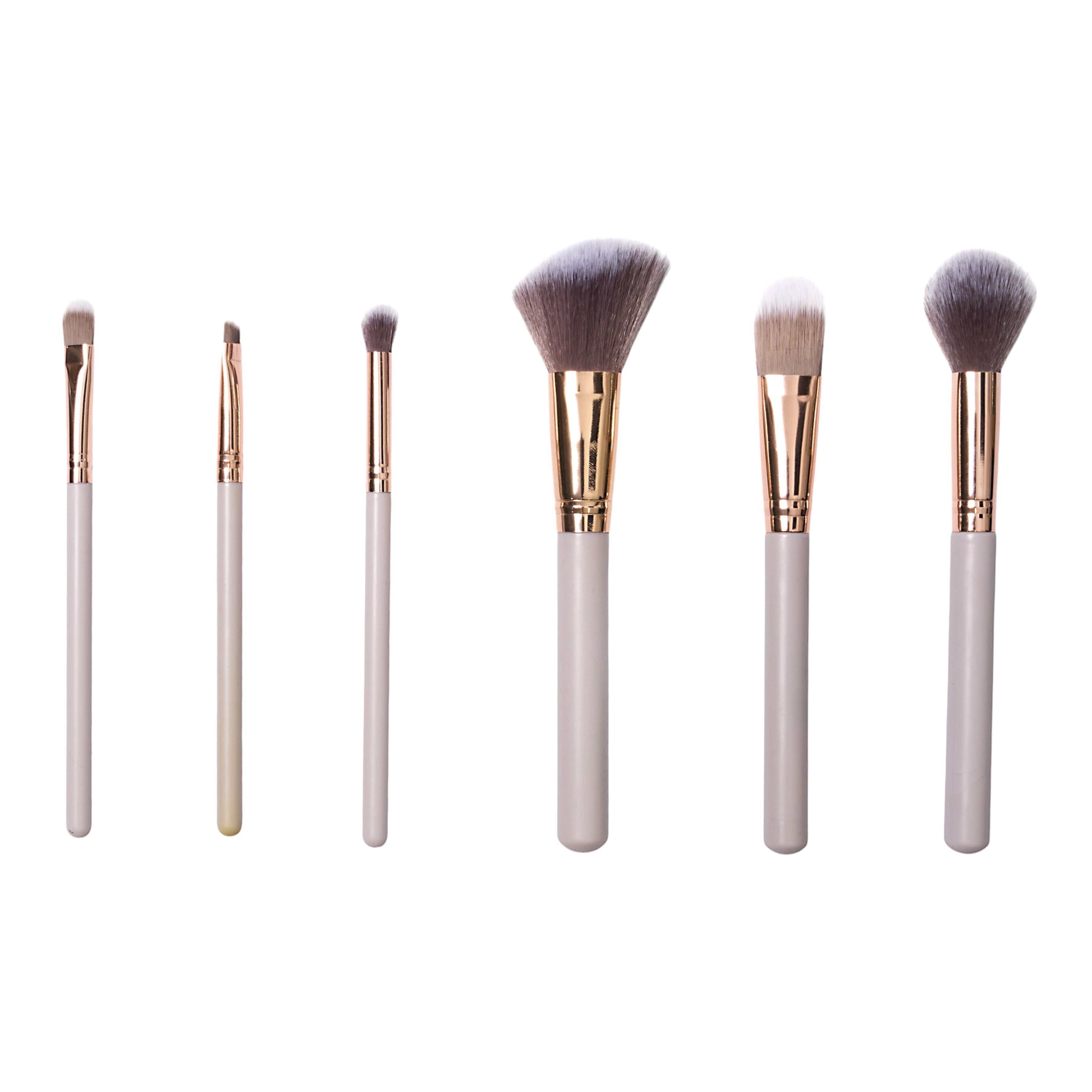 PINCEAUX MAQUILLAGE X6 AVEC RANGEMENT ROTATIF