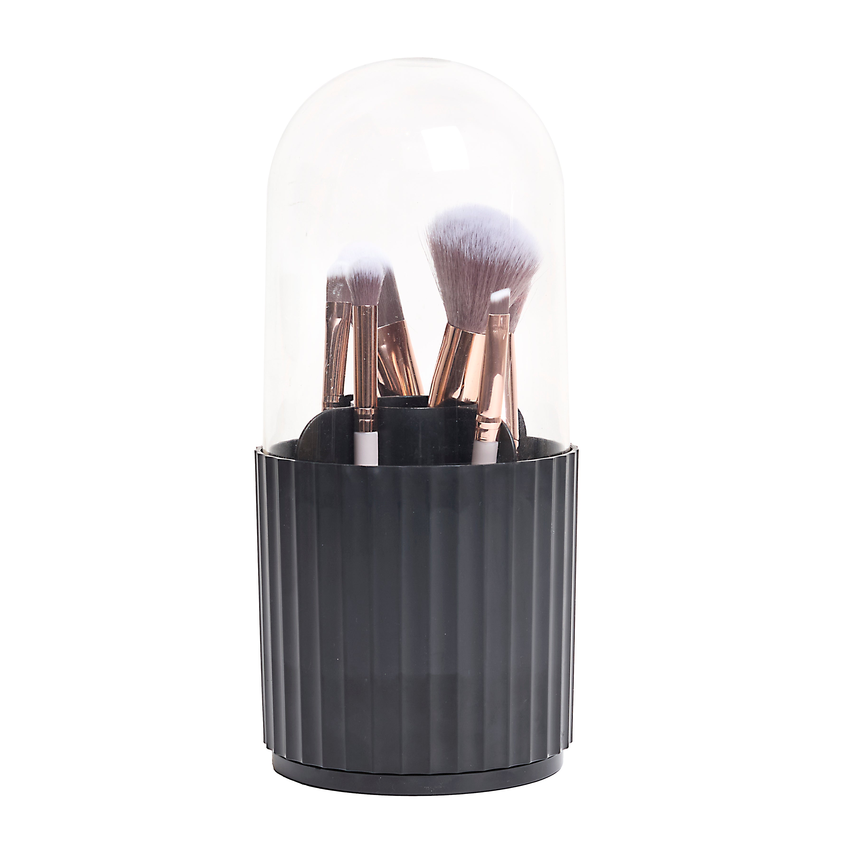 PINCEAUX MAQUILLAGE X6 AVEC RANGEMENT ROTATIF