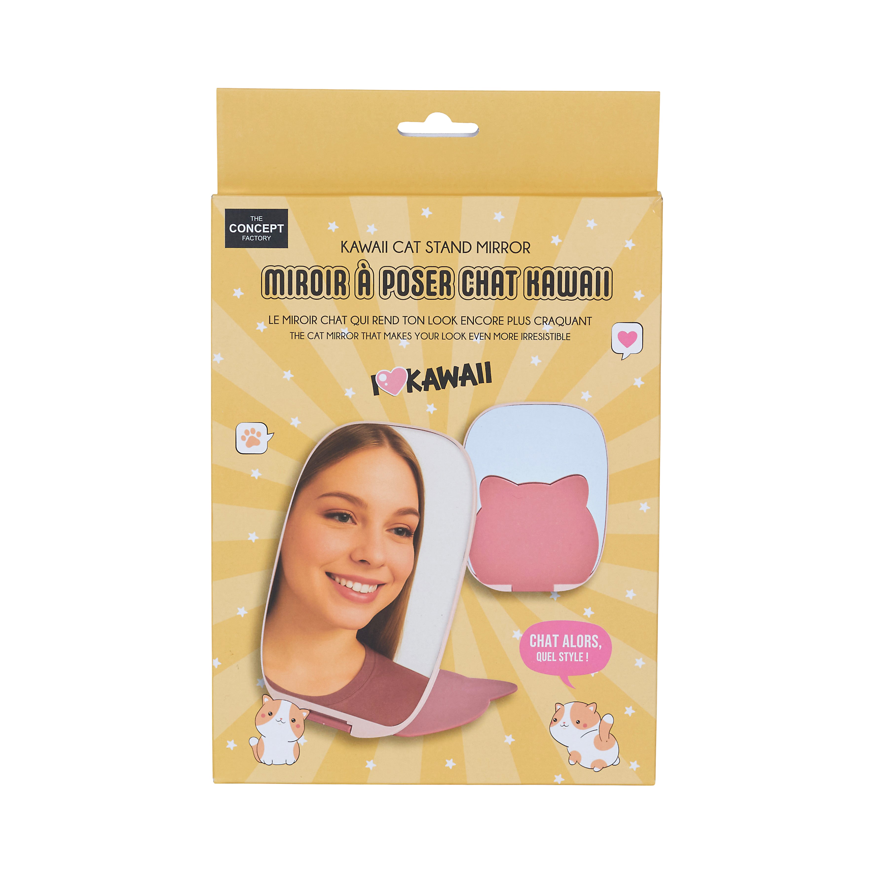 MIROIR A POSER CHAT KAWAII