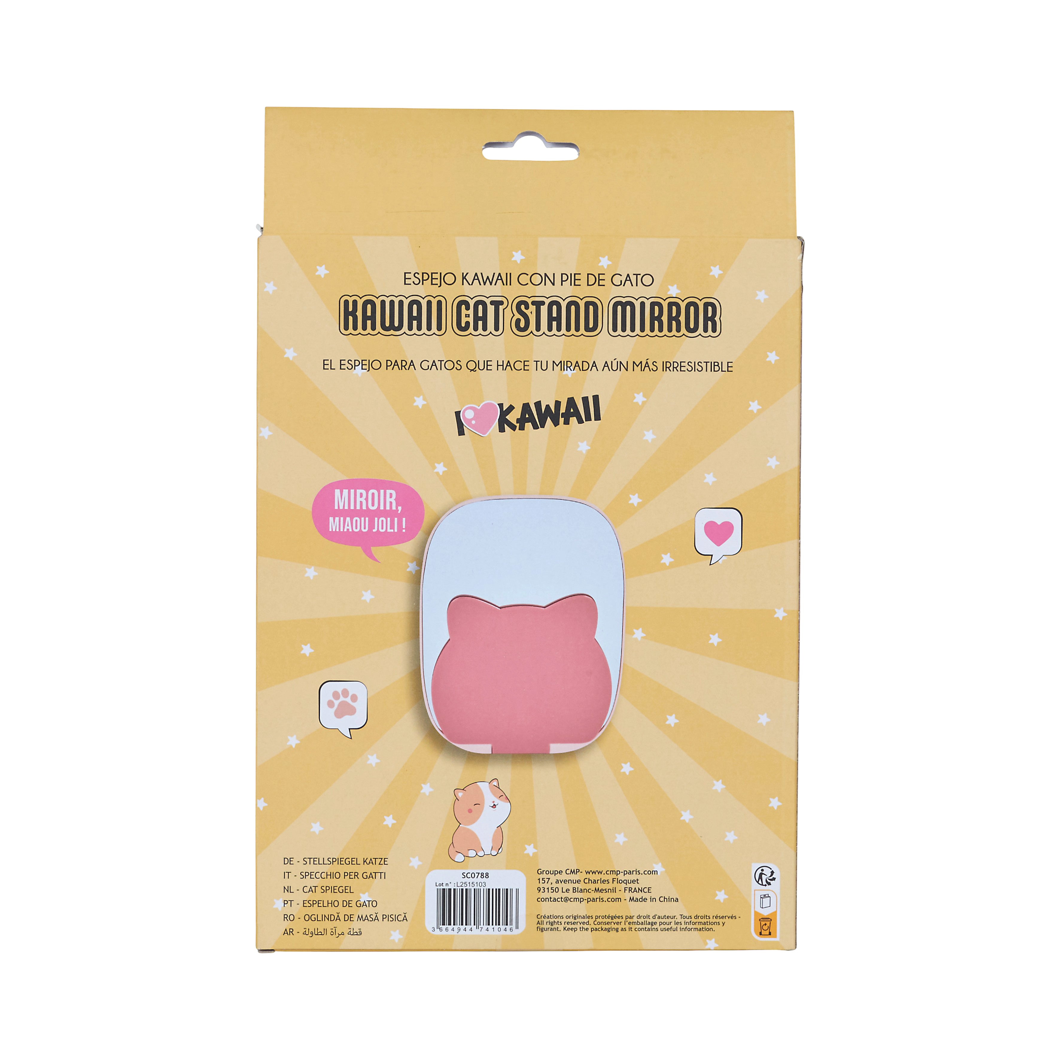 MIROIR A POSER CHAT KAWAII