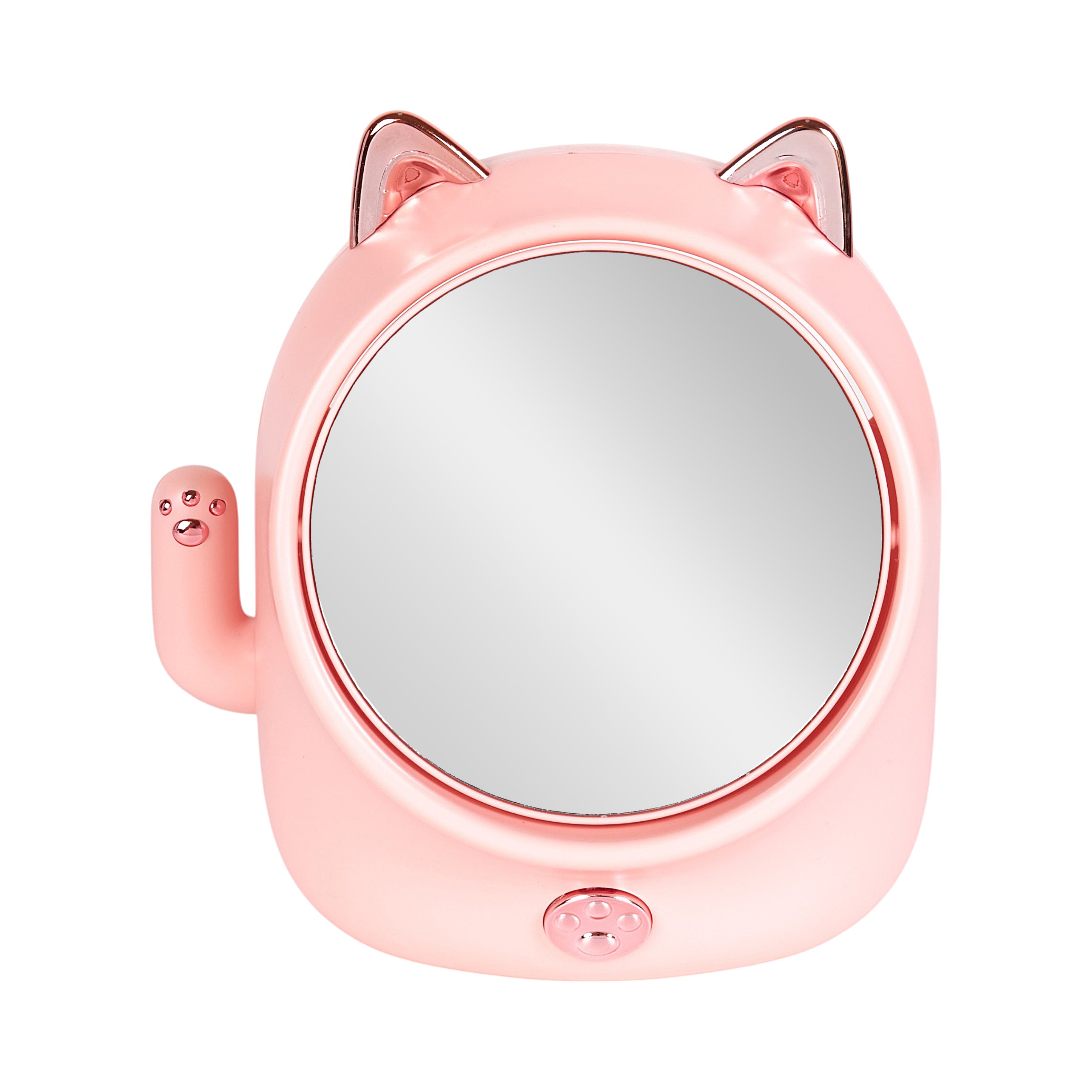 MIROIR DOUBLE FACE GROSSISSANT CHAT