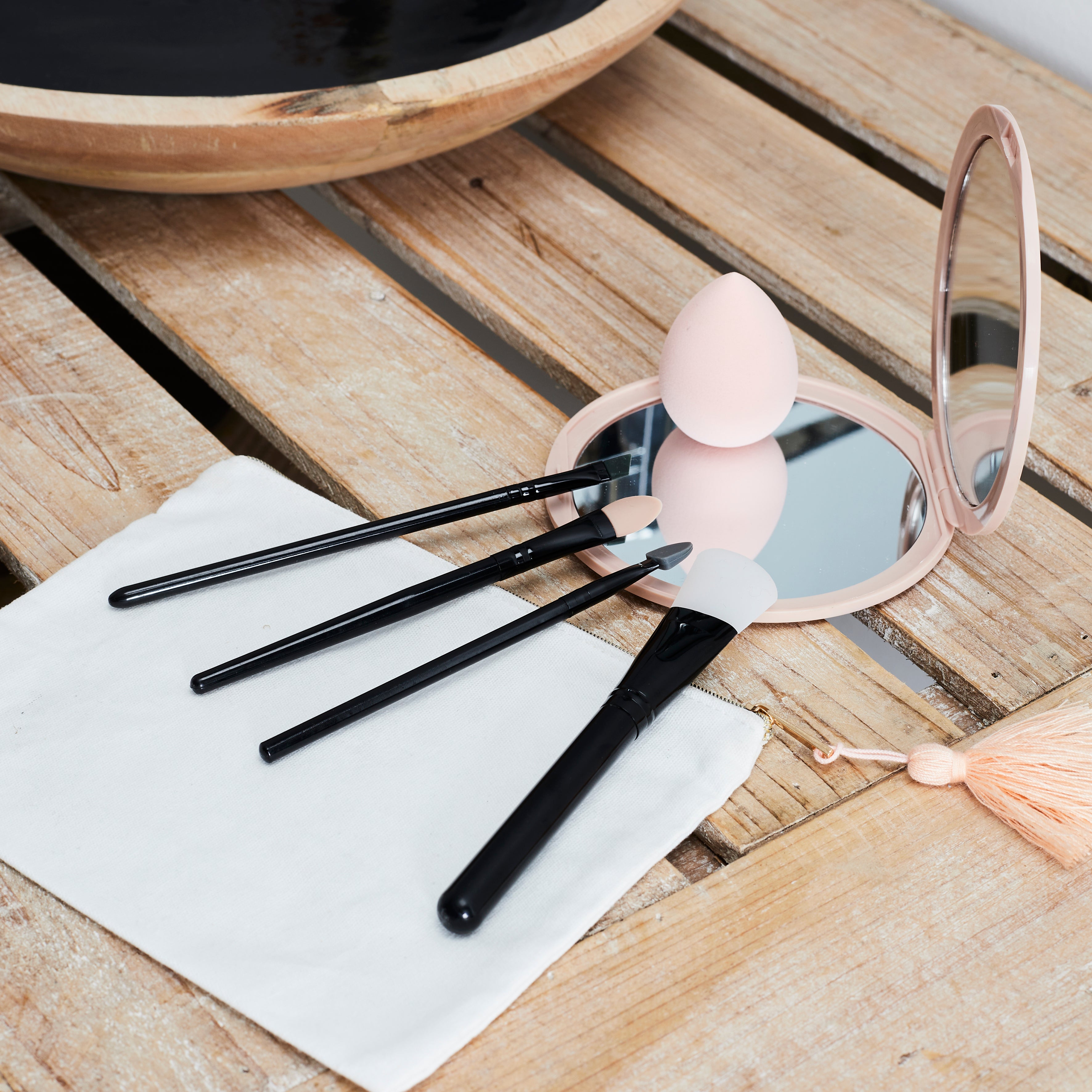 PINCEAU DE MAQUILLAGE SILICONE X4
