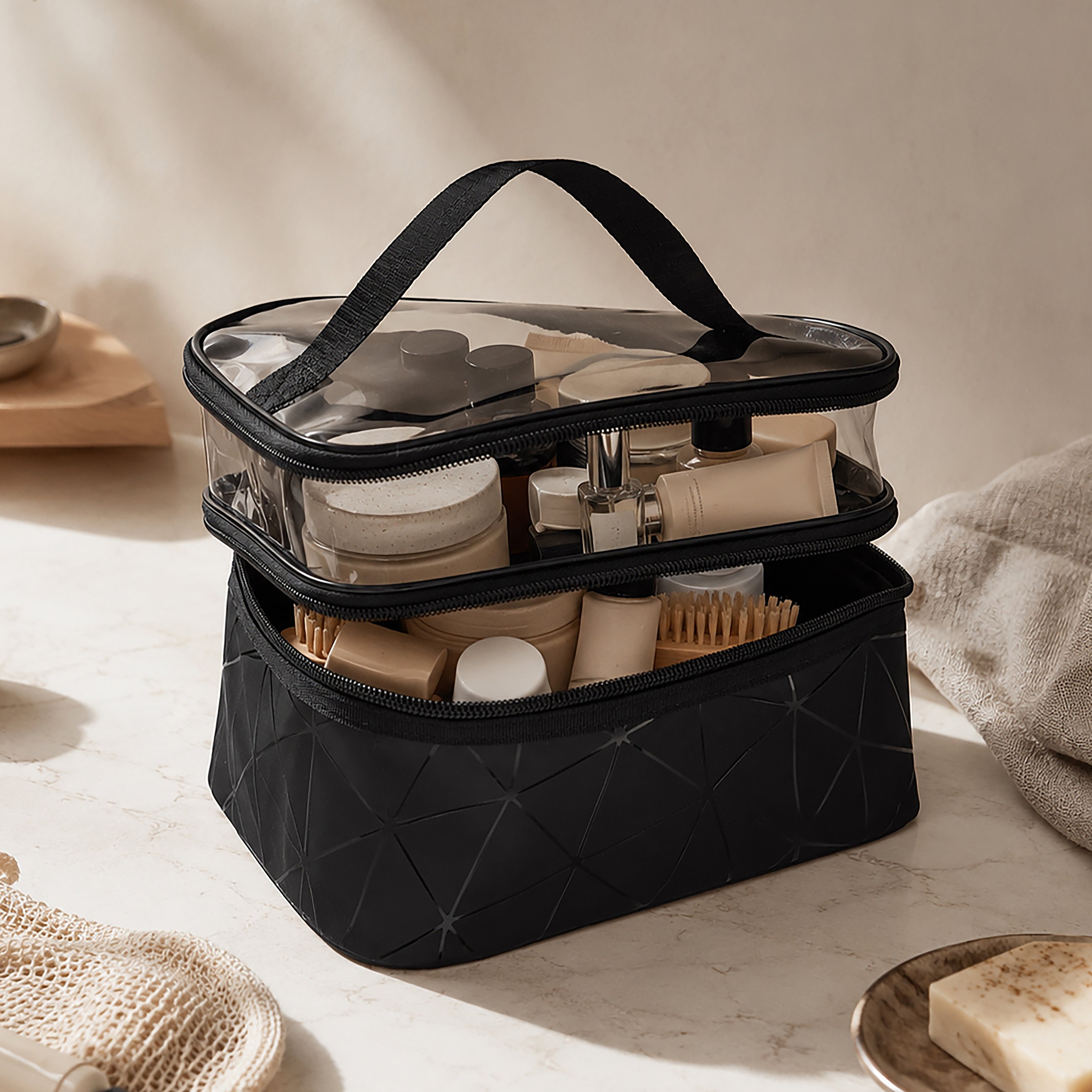 TROUSSE DE TOILETTE 2 NIVEAUX