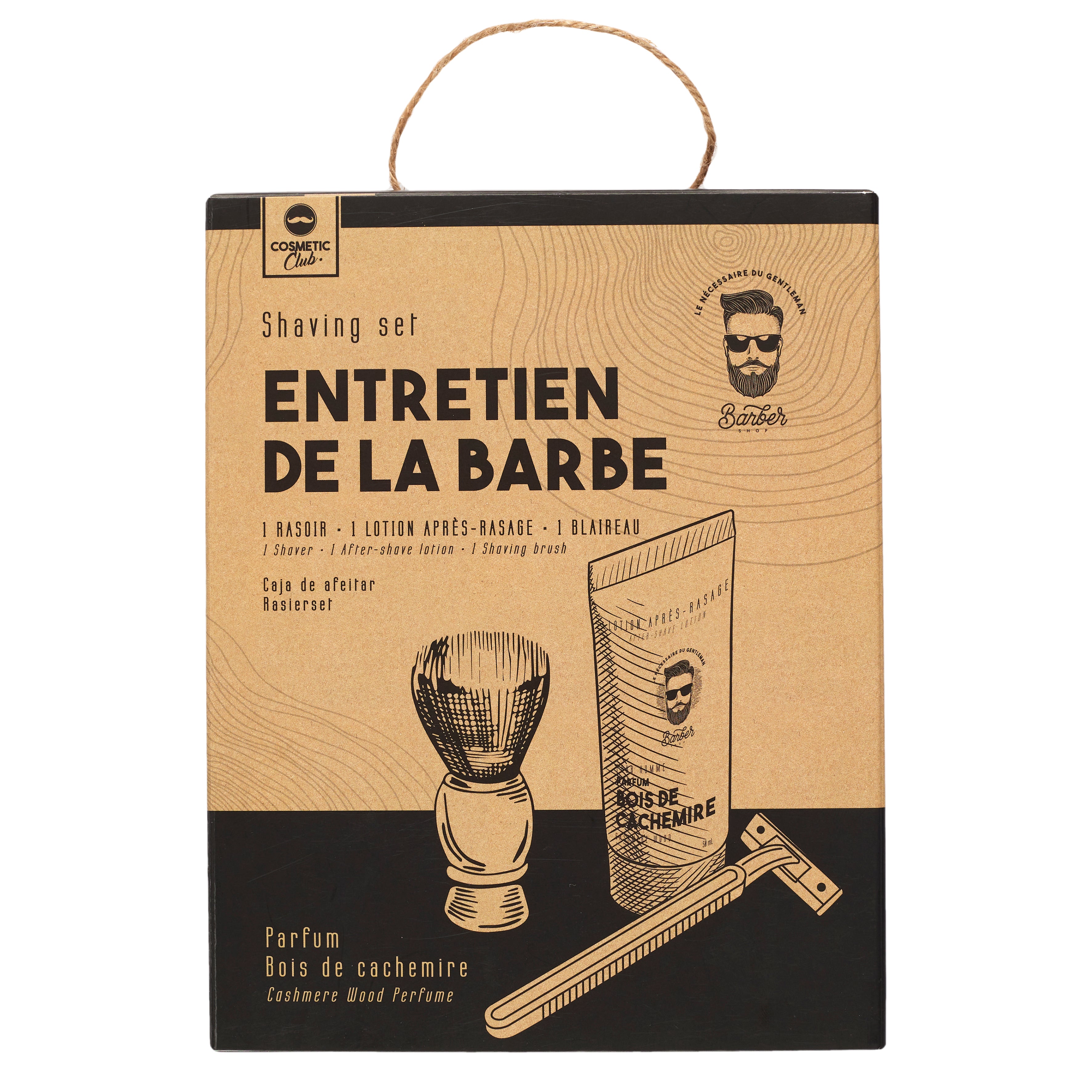 COFFRET RASAGE HOMME 3 ACCESSOIRES