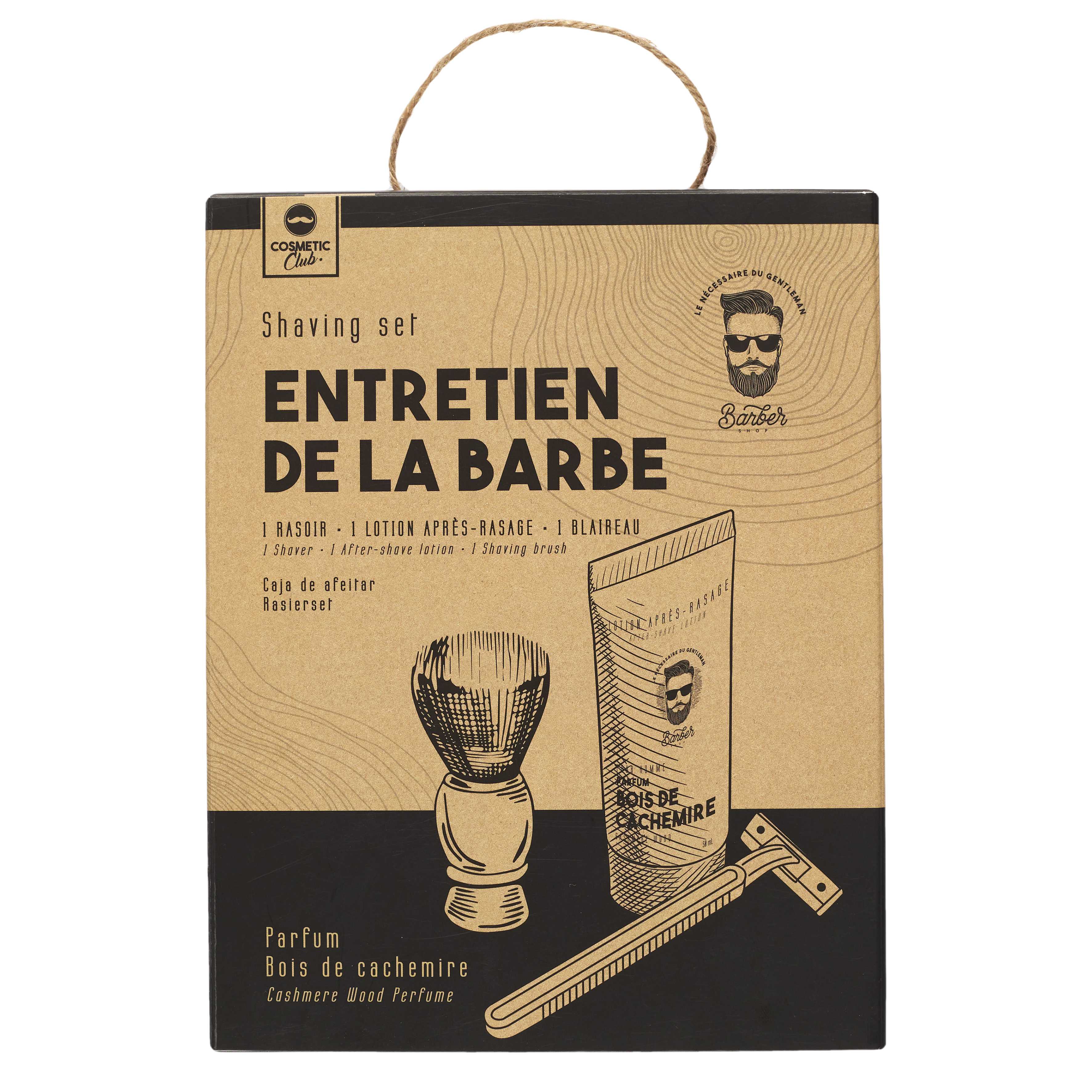 COFFRET RASAGE HOMME 3 ACCESSOIRES