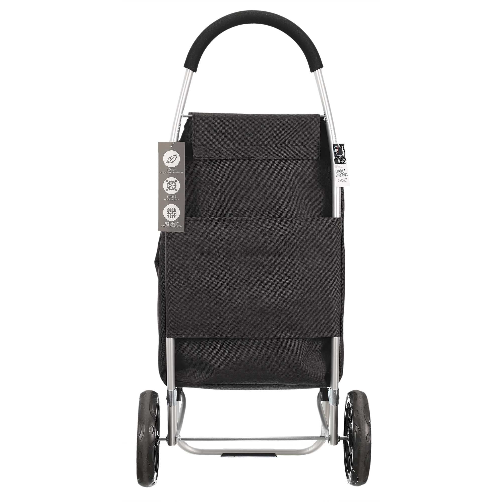 CHARIOT SHOPPING HAUT DE GAMME 2 ROUES