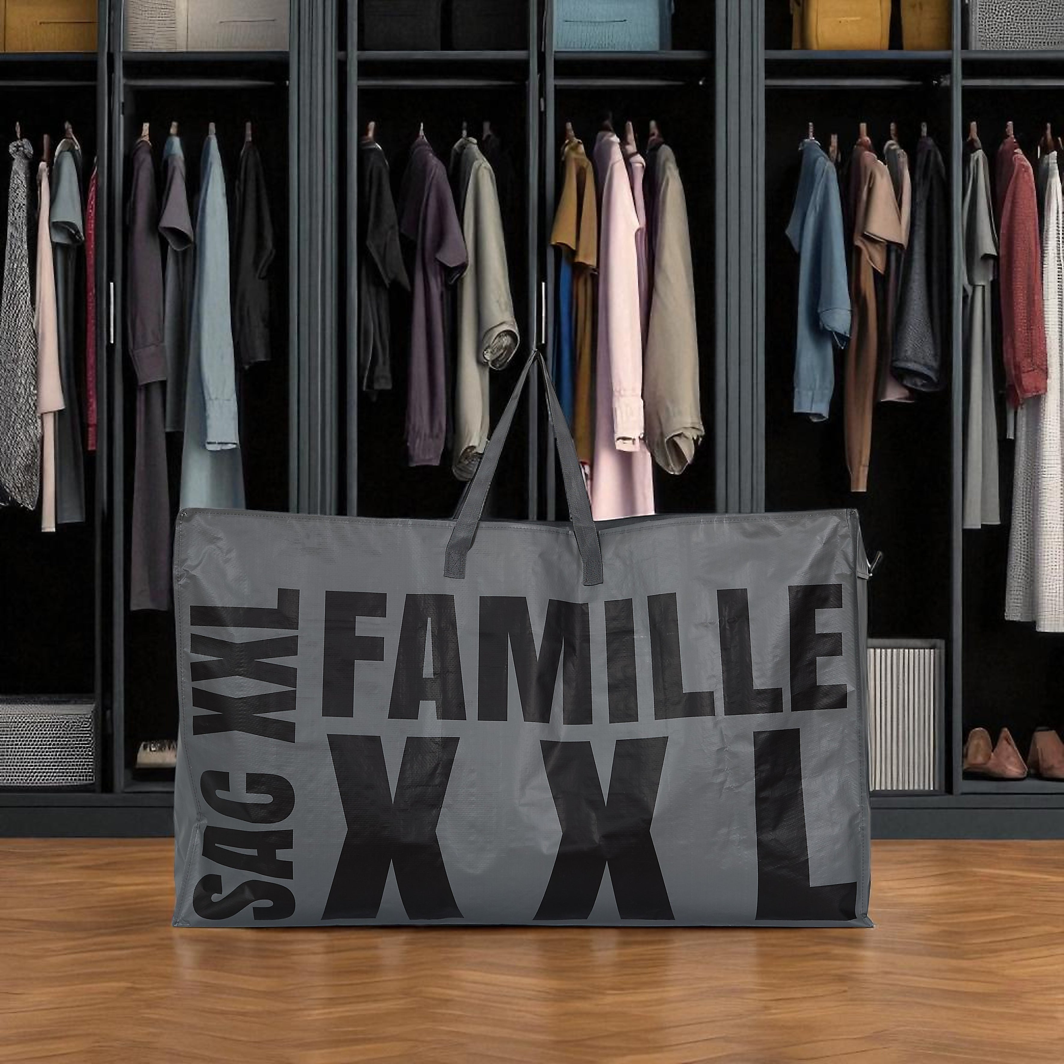 SAC MULTIUSAGE XXL 180L 100X30X60CM