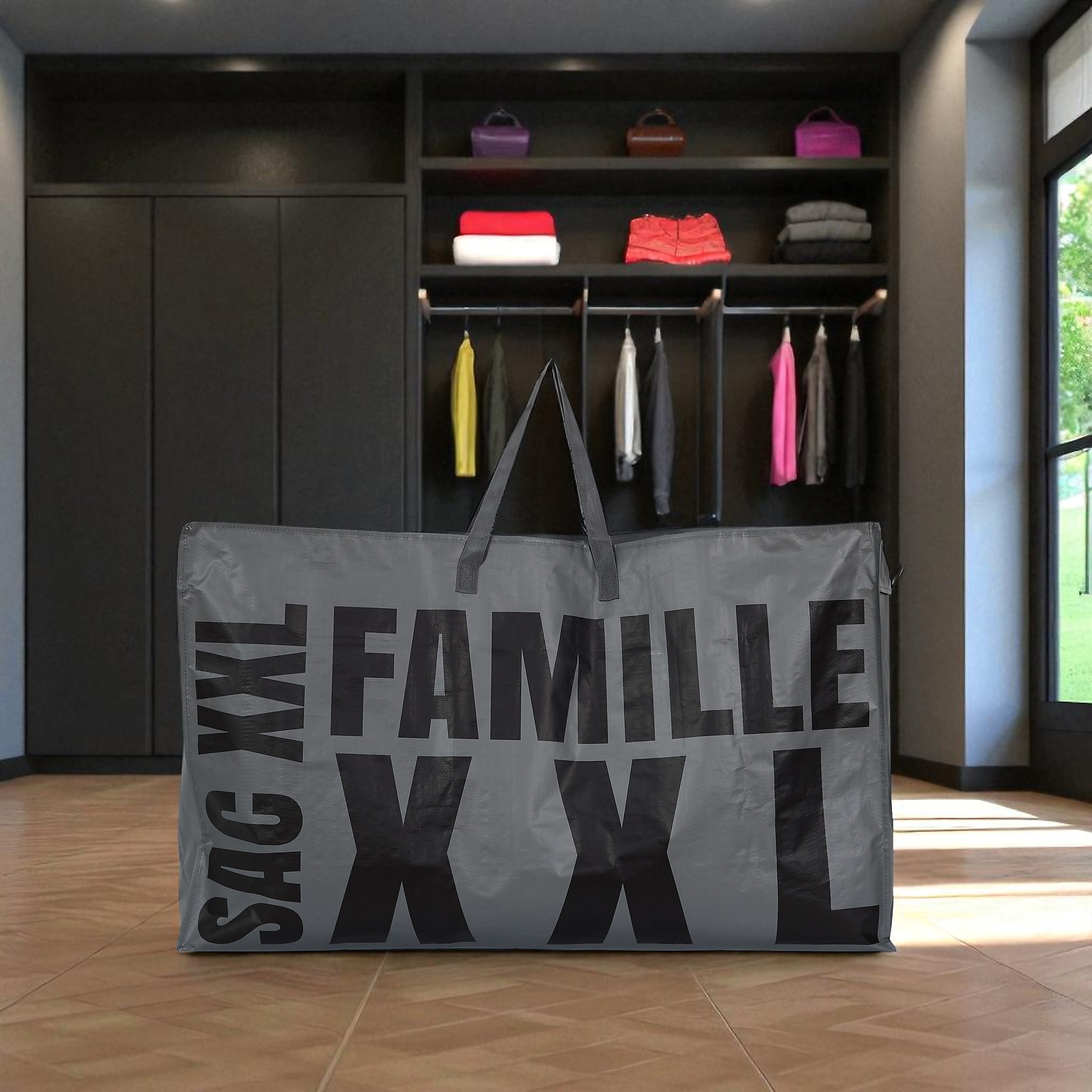 SAC MULTIUSAGE XXL 180L 100X30X60CM