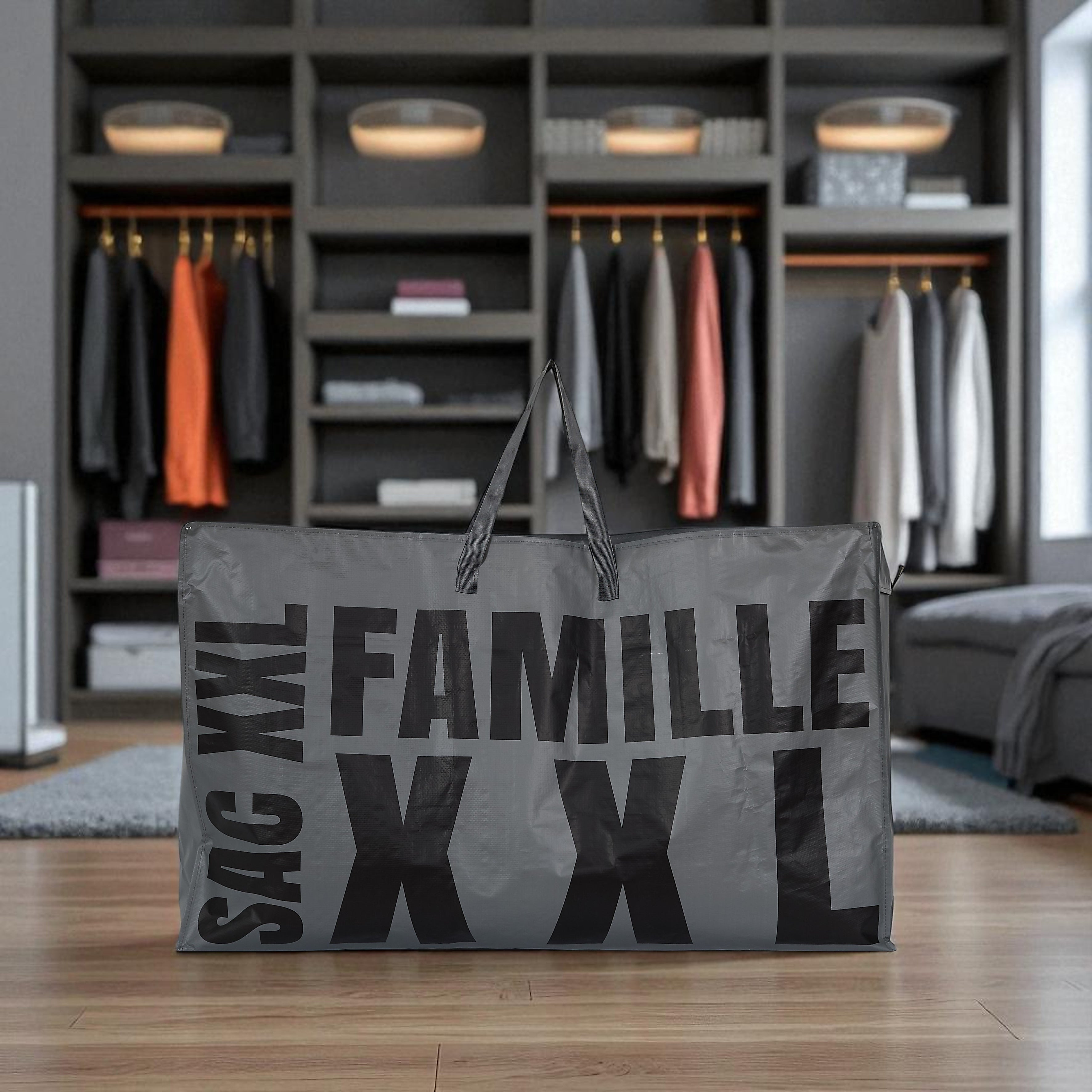 SAC MULTIUSAGE XXL 180L 100X30X60CM