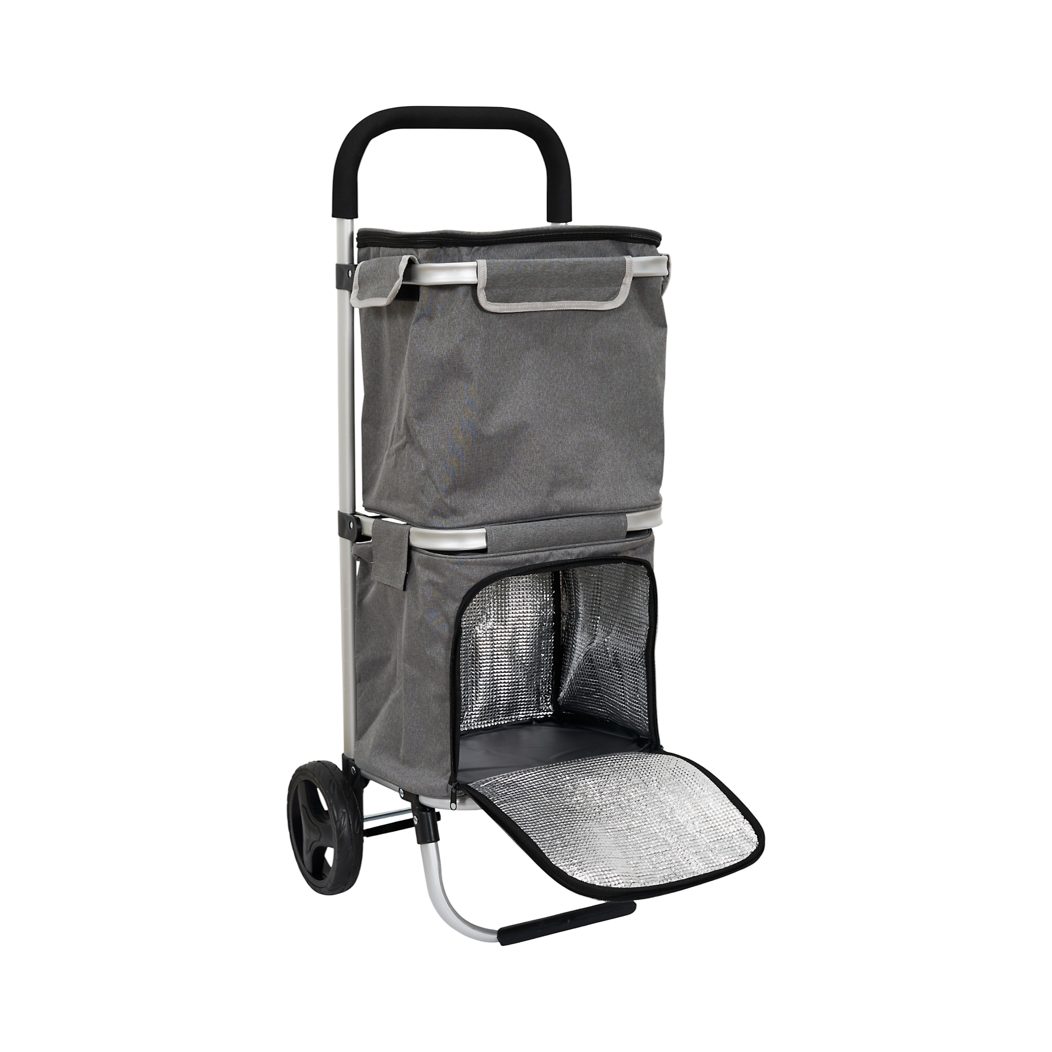 CHARIOT ALUMINIUM FRAICHEUR 2 COMPARTIMENTS