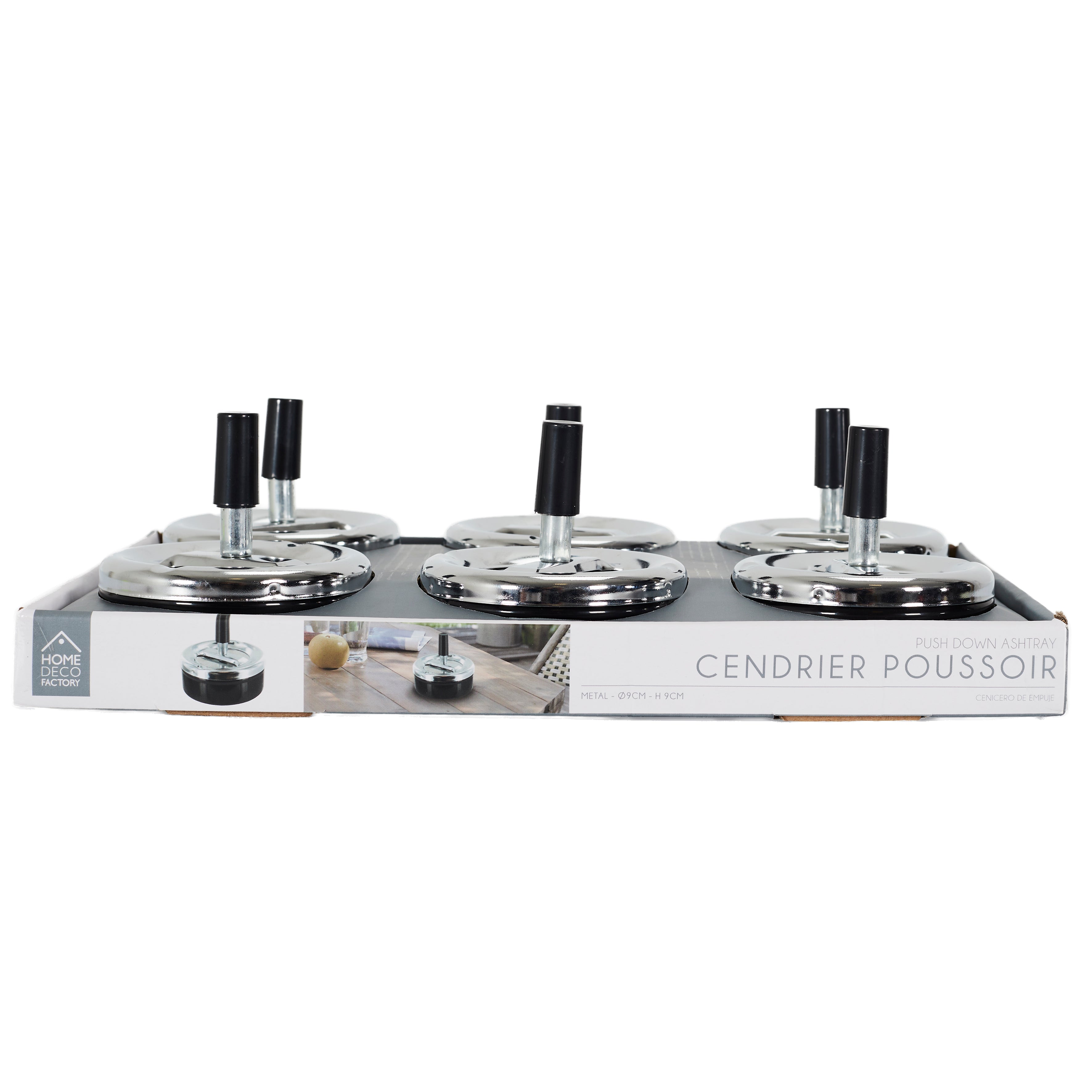 CENDRIER POUSSOIR D9CM