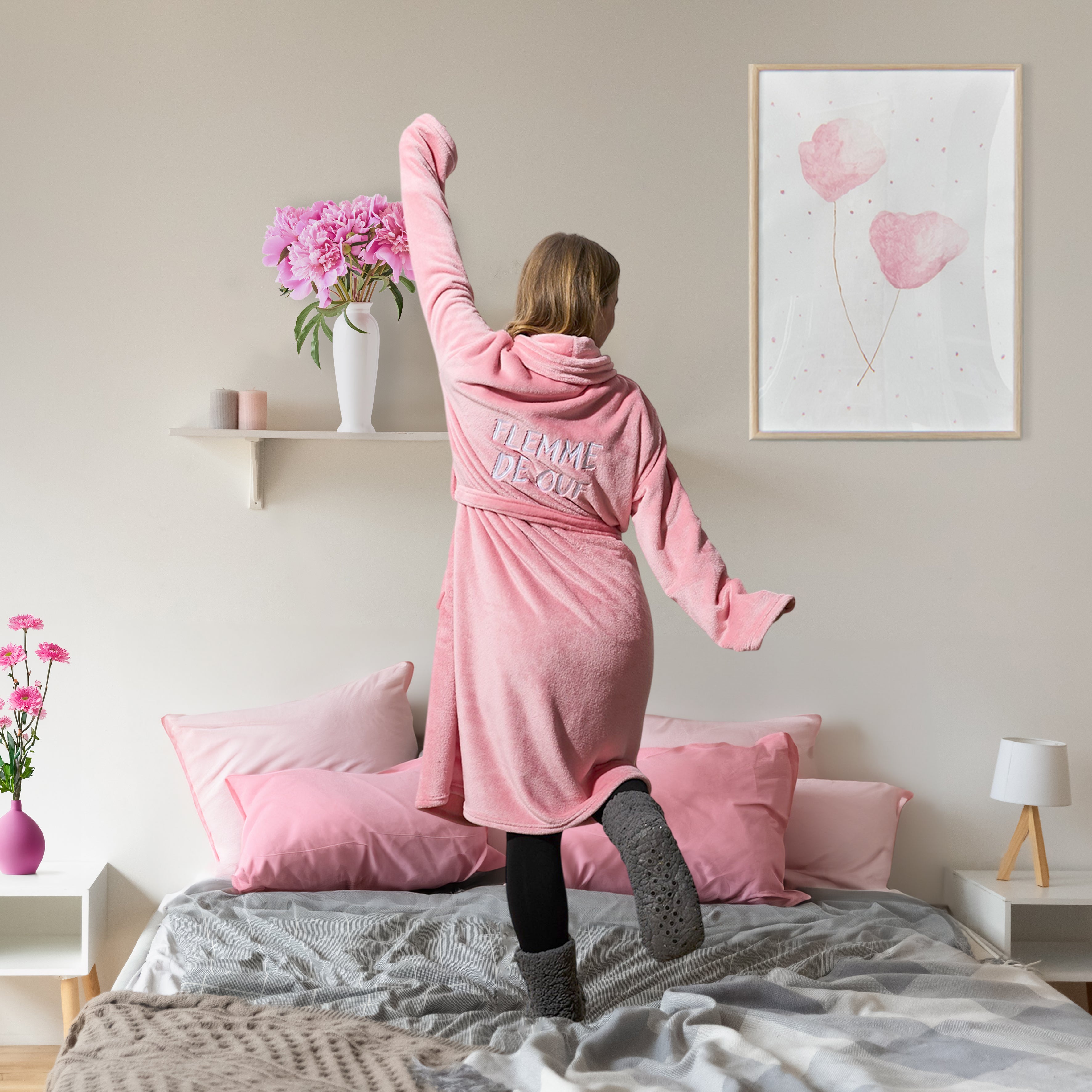 ROBE DE CHAMBRE SHERPA