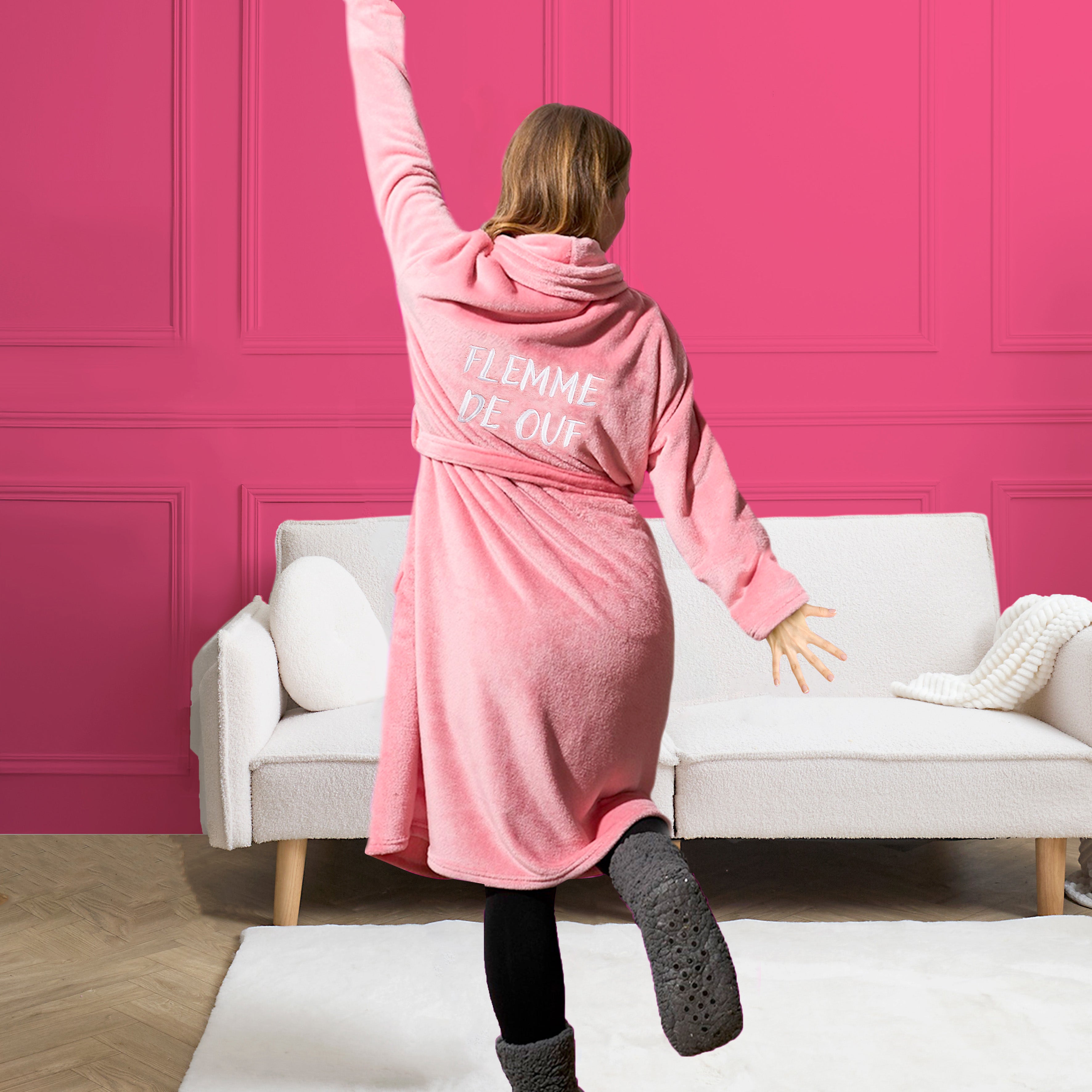 ROBE DE CHAMBRE SHERPA