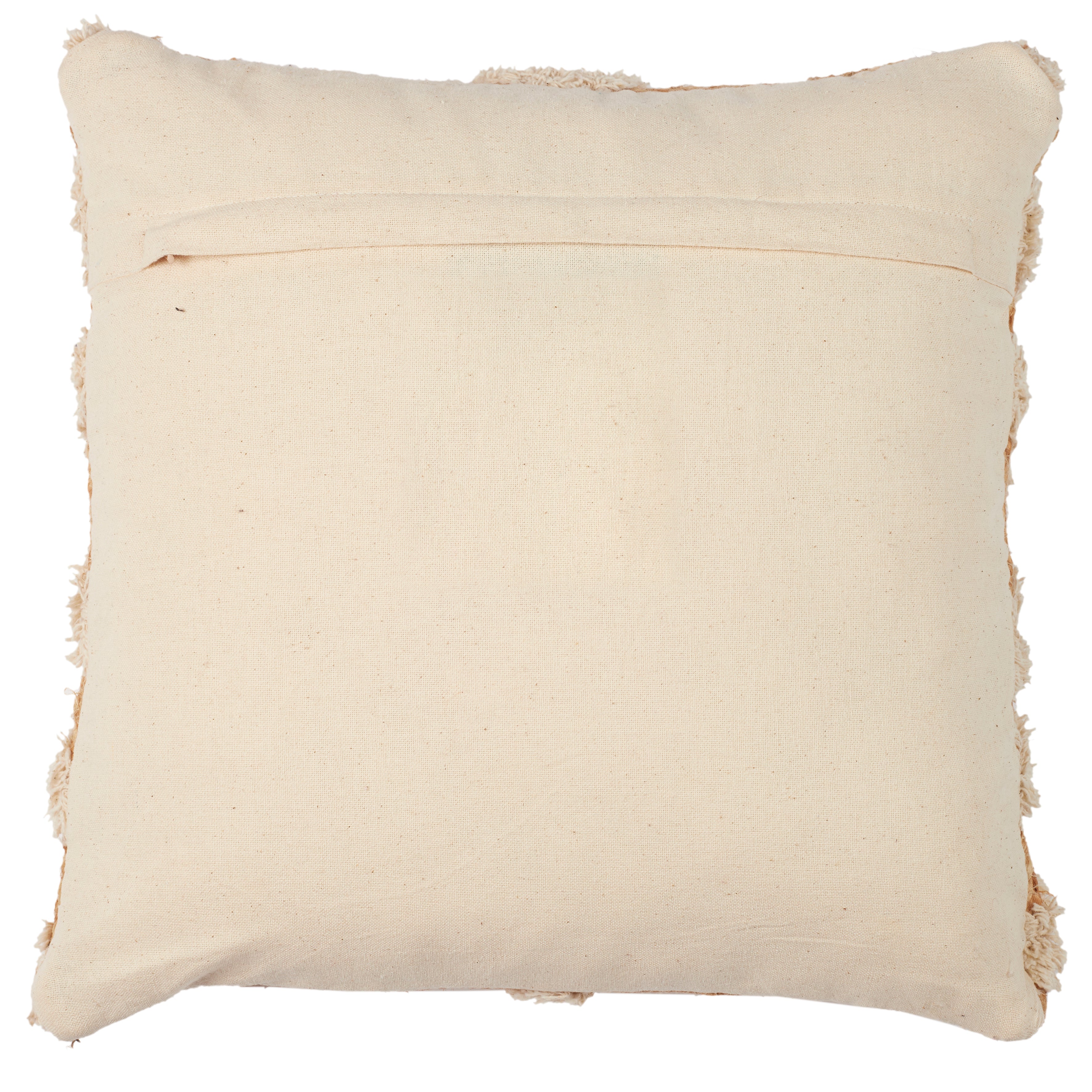 COUSSIN JUTE ET COTON TUFTE 40X40CM