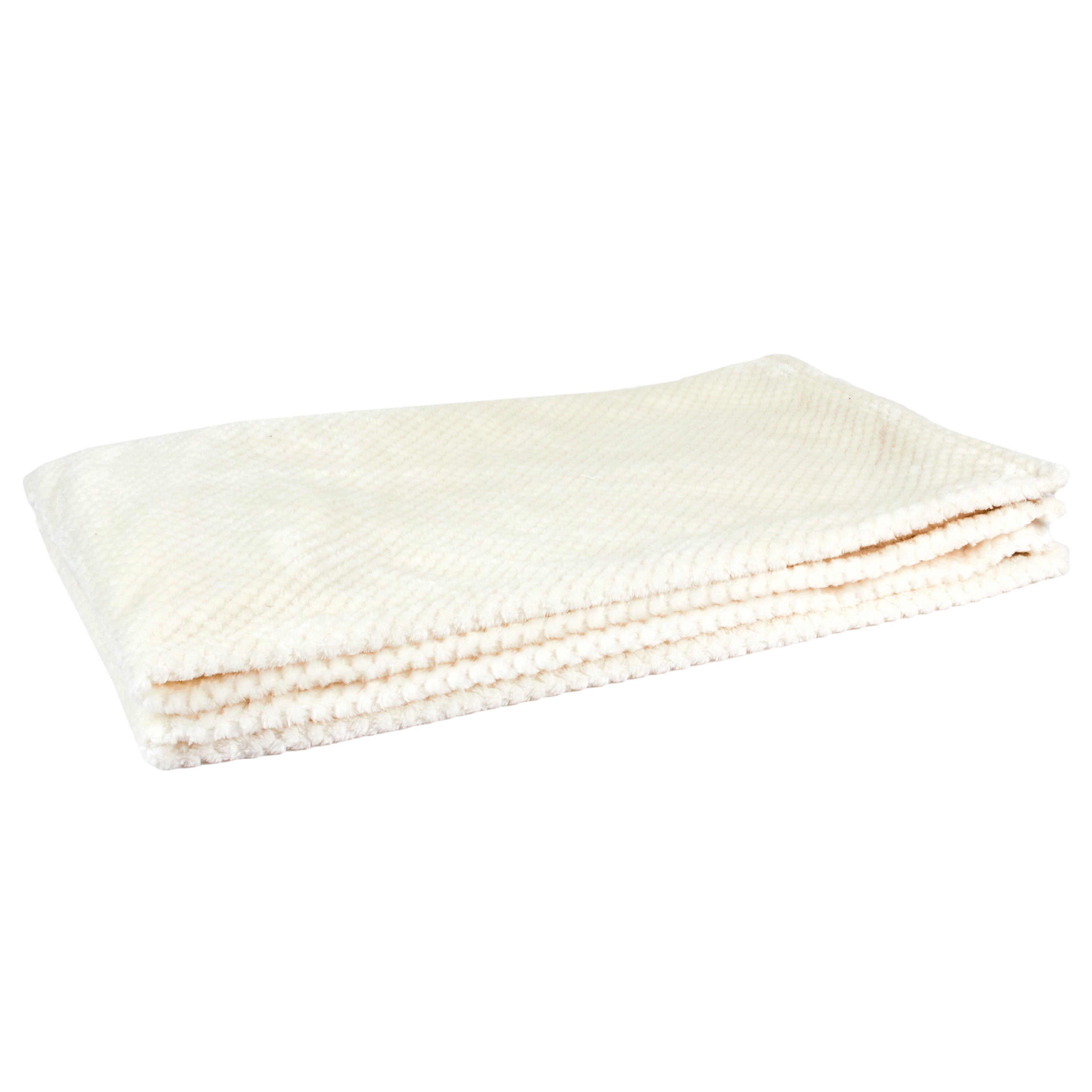 PLAID NID D ABEILLE CREME 120X150CM