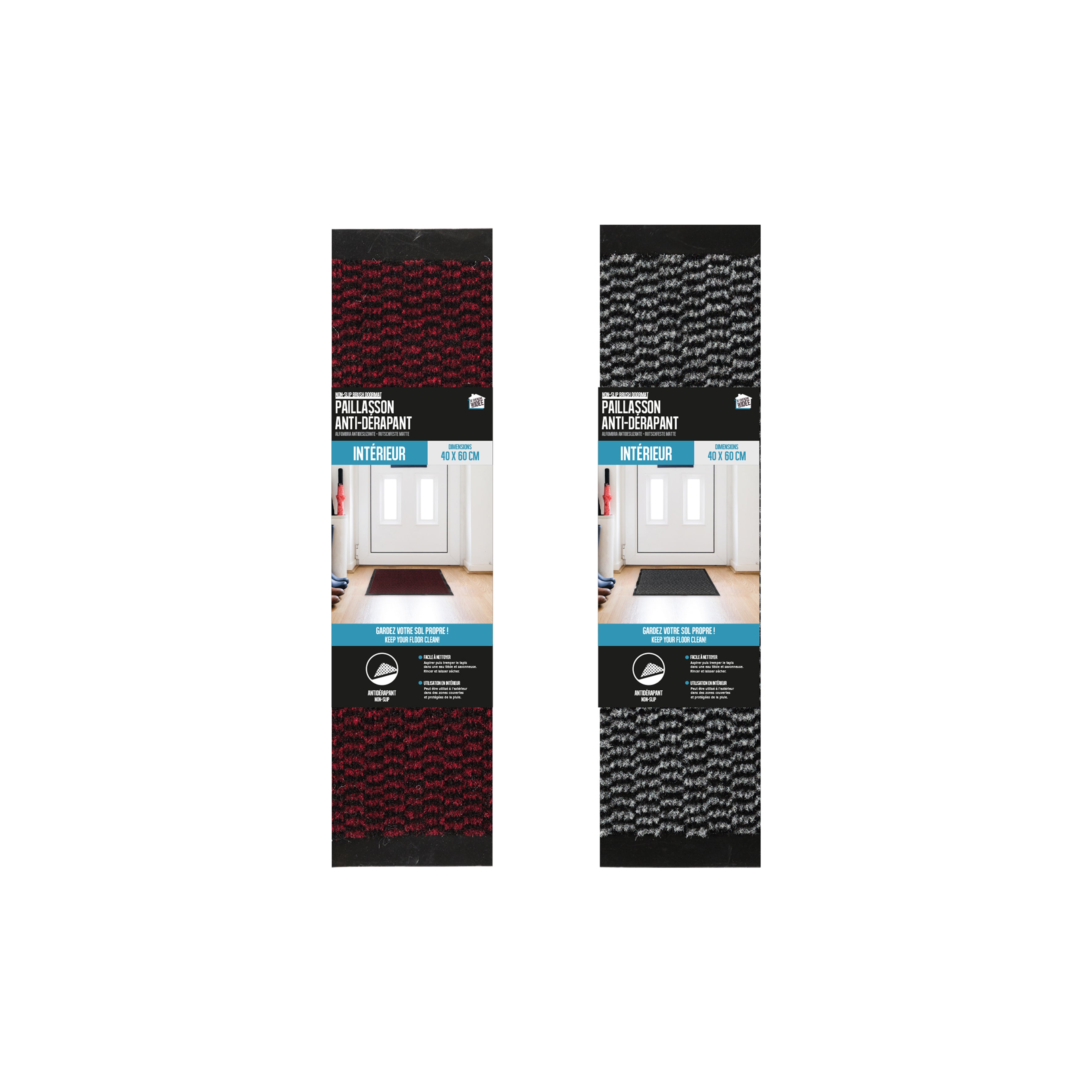 PAILLASSON ANTIDERAPANT 40X60CM